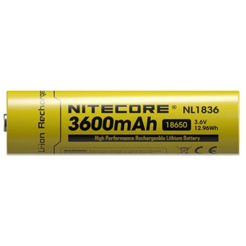 Akumulátor Nitecore NL1836 18650 3,6 V – 3600 mAh