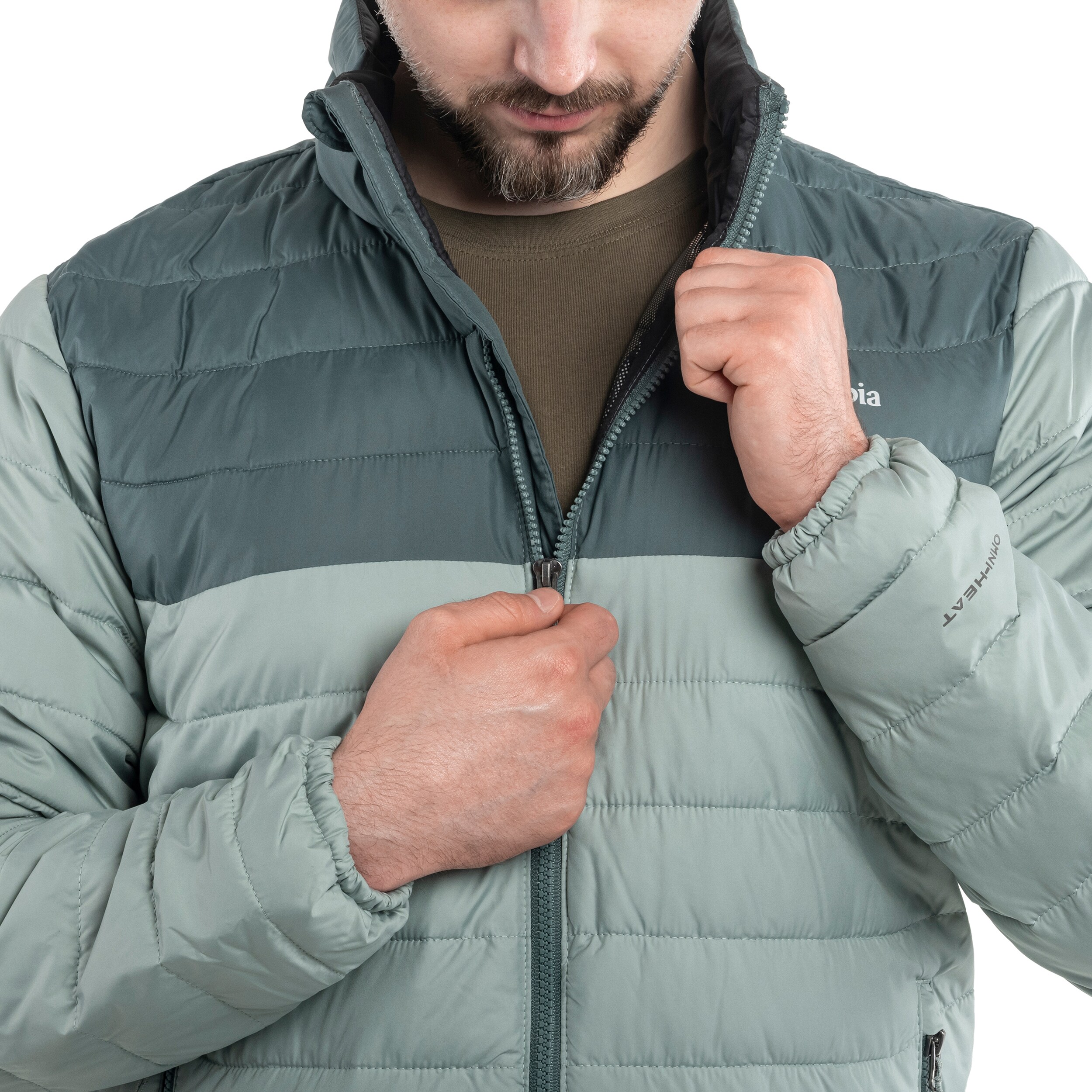 Bunda Columbia Powder Lite Jacket - Niagara / Metal