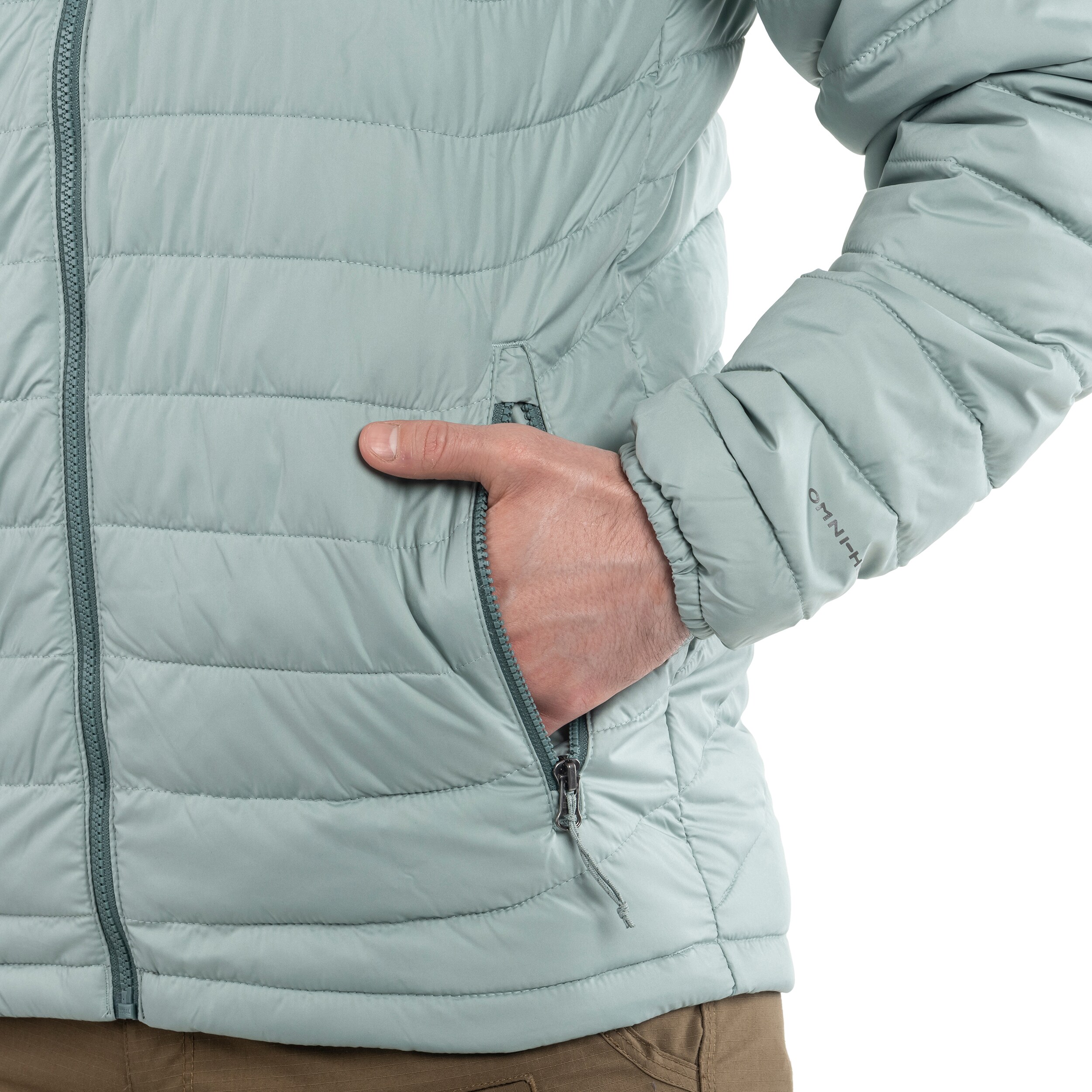 Bunda Columbia Powder Lite Jacket - Niagara / Metal
