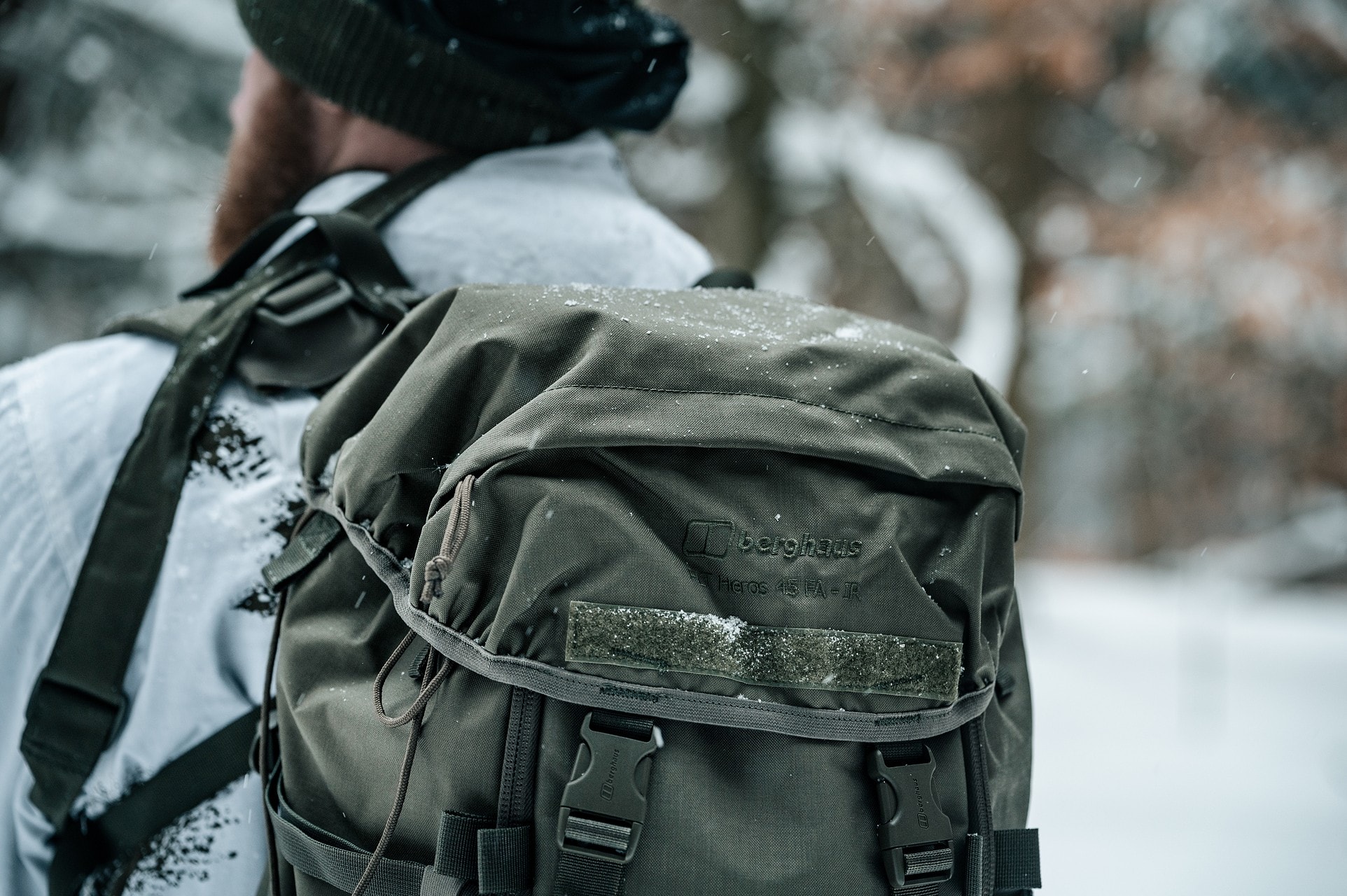 Batoh Berghaus Tactical FLT Heros 45 l FA IR – Stone Grey Olive