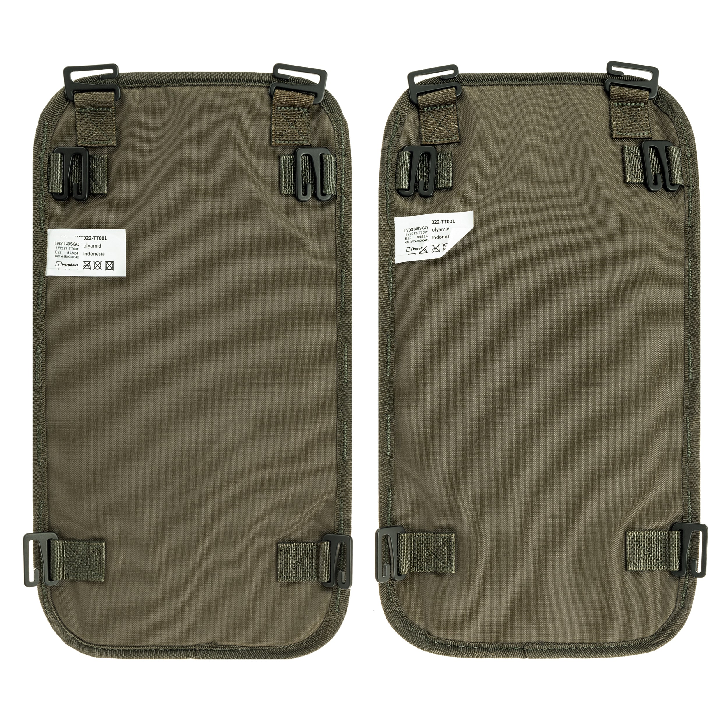 Panel MOLLE k batohu Berghaus Tactical FLT MOLLE Pad IR Stone Grey Olive - 2 ks