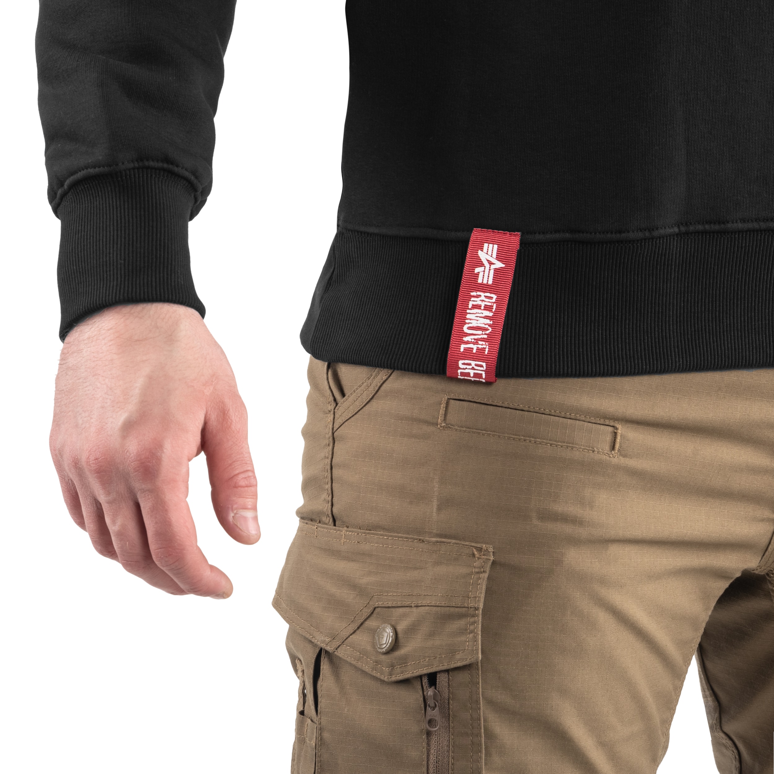 Mikina Alpha Industries Basic Sweater - Black