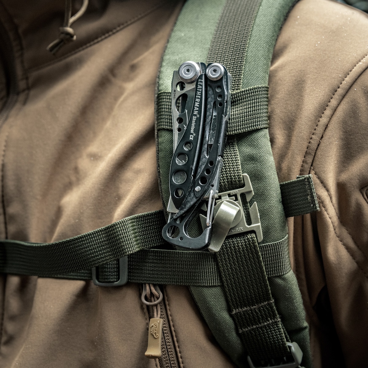 Multitool Leatherman Skeletool CX - Black & Silver