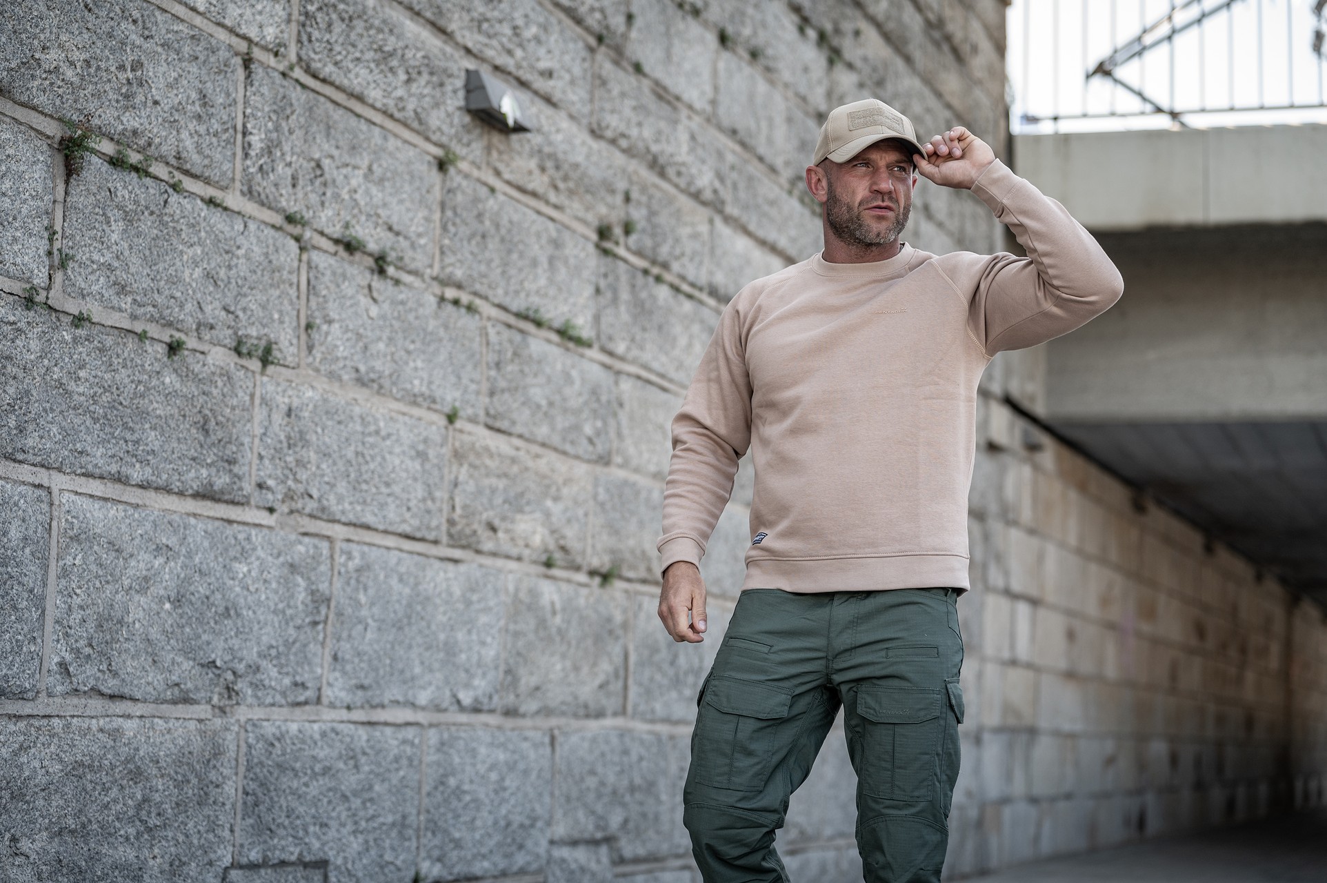 Kšiltovka Pentagon Nest BB - Khaki