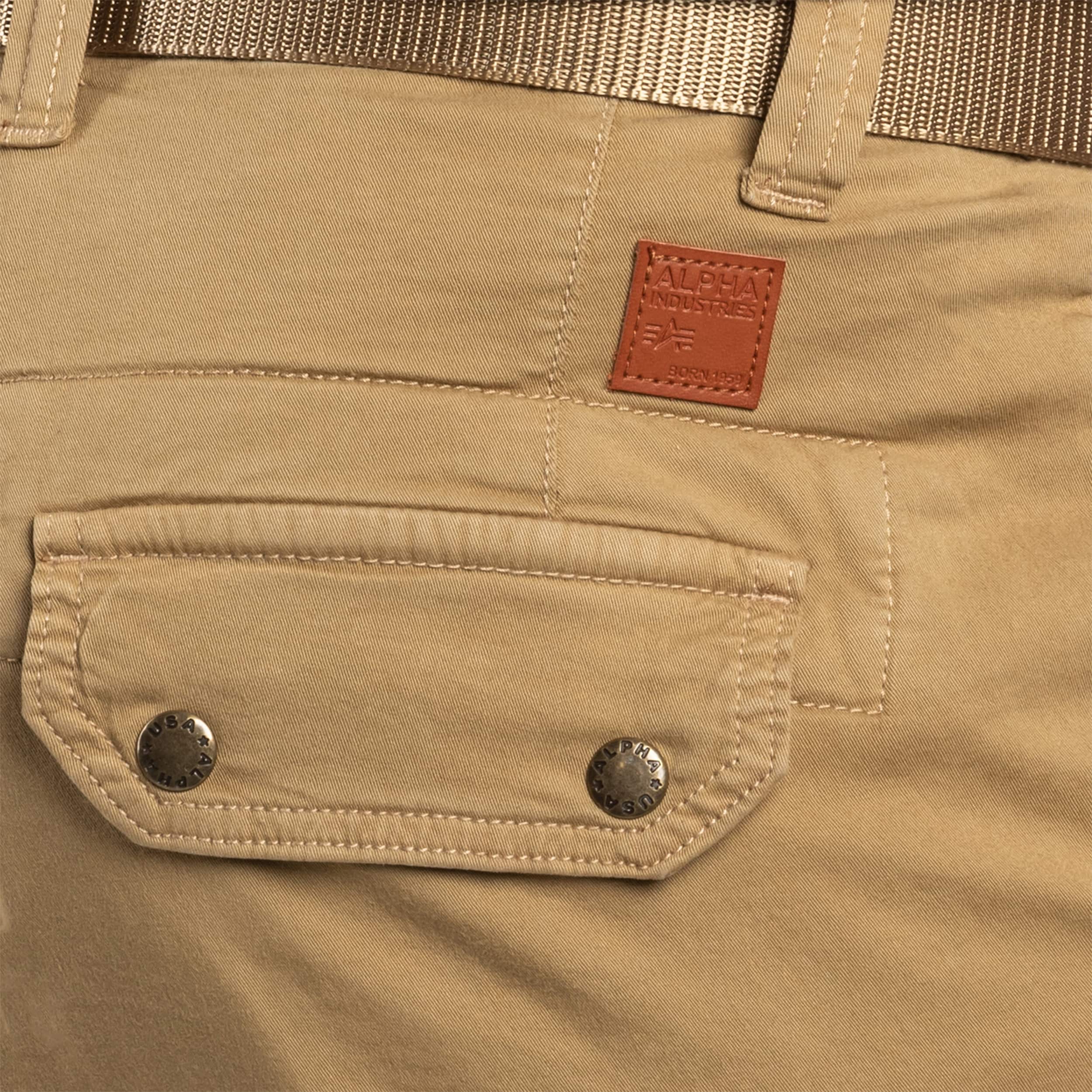 Kalhoty Alpha Industries Combat Pant LW – Khaki