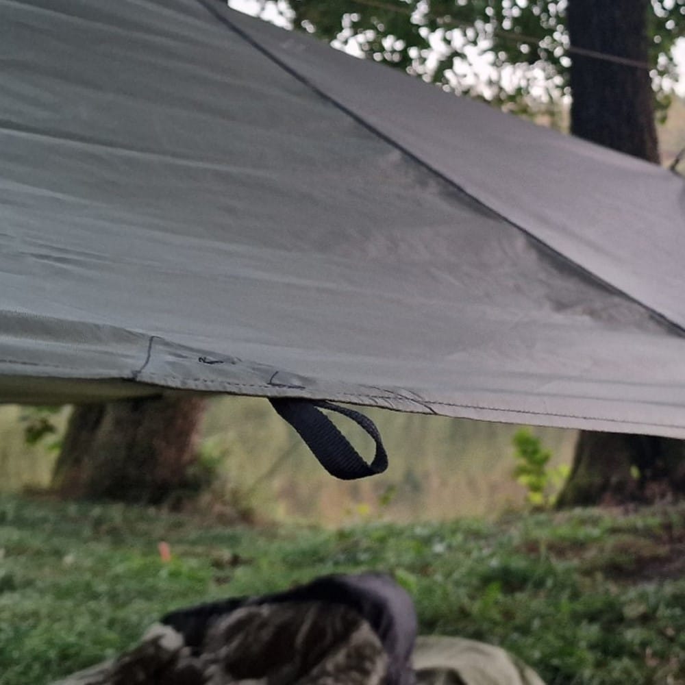 Bivakovací plachta Bushmen Easy Tarp 2 × 3 m – Green