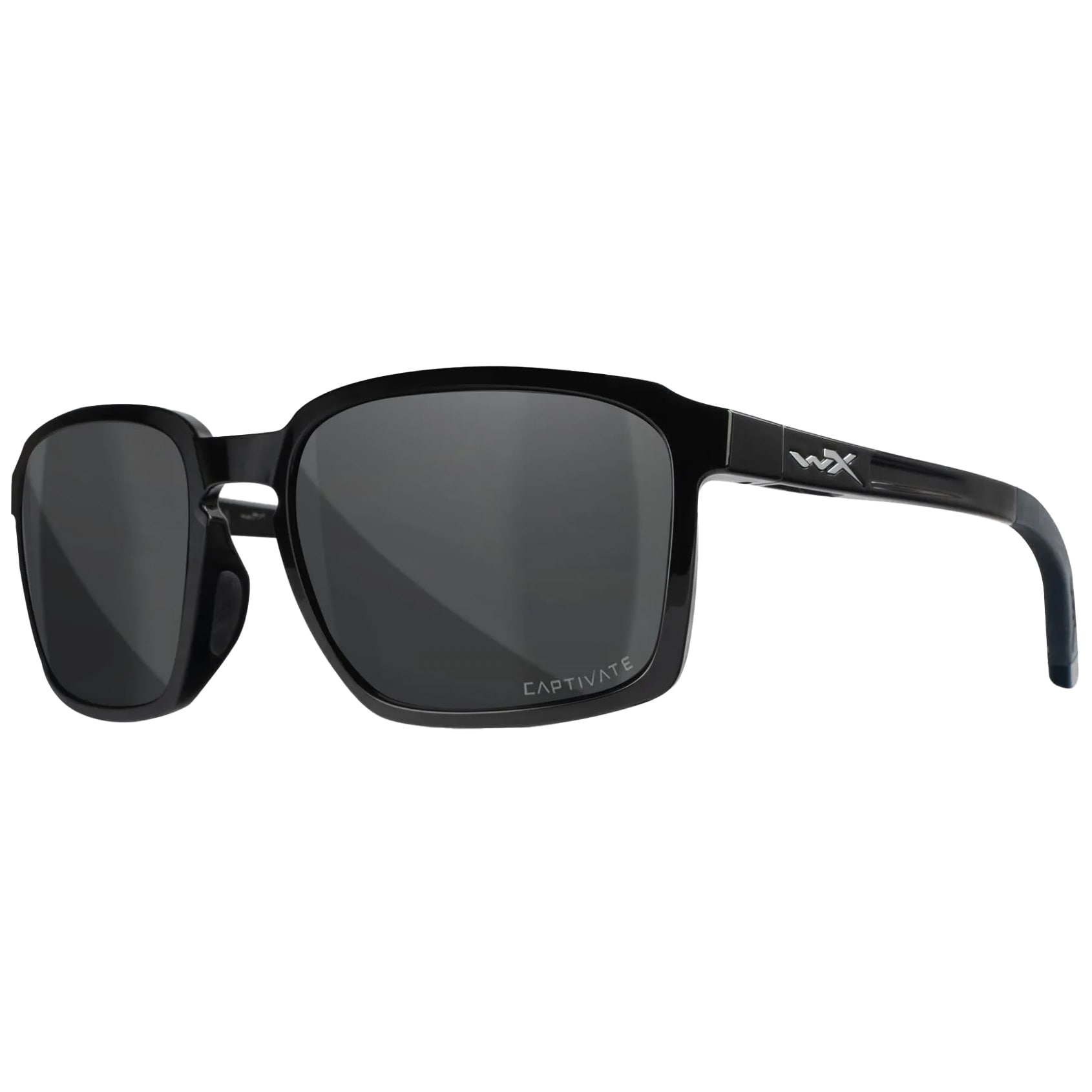 Taktické brýle Wiley X Alfa – Captivate Polarized Grey / Gloss Black
