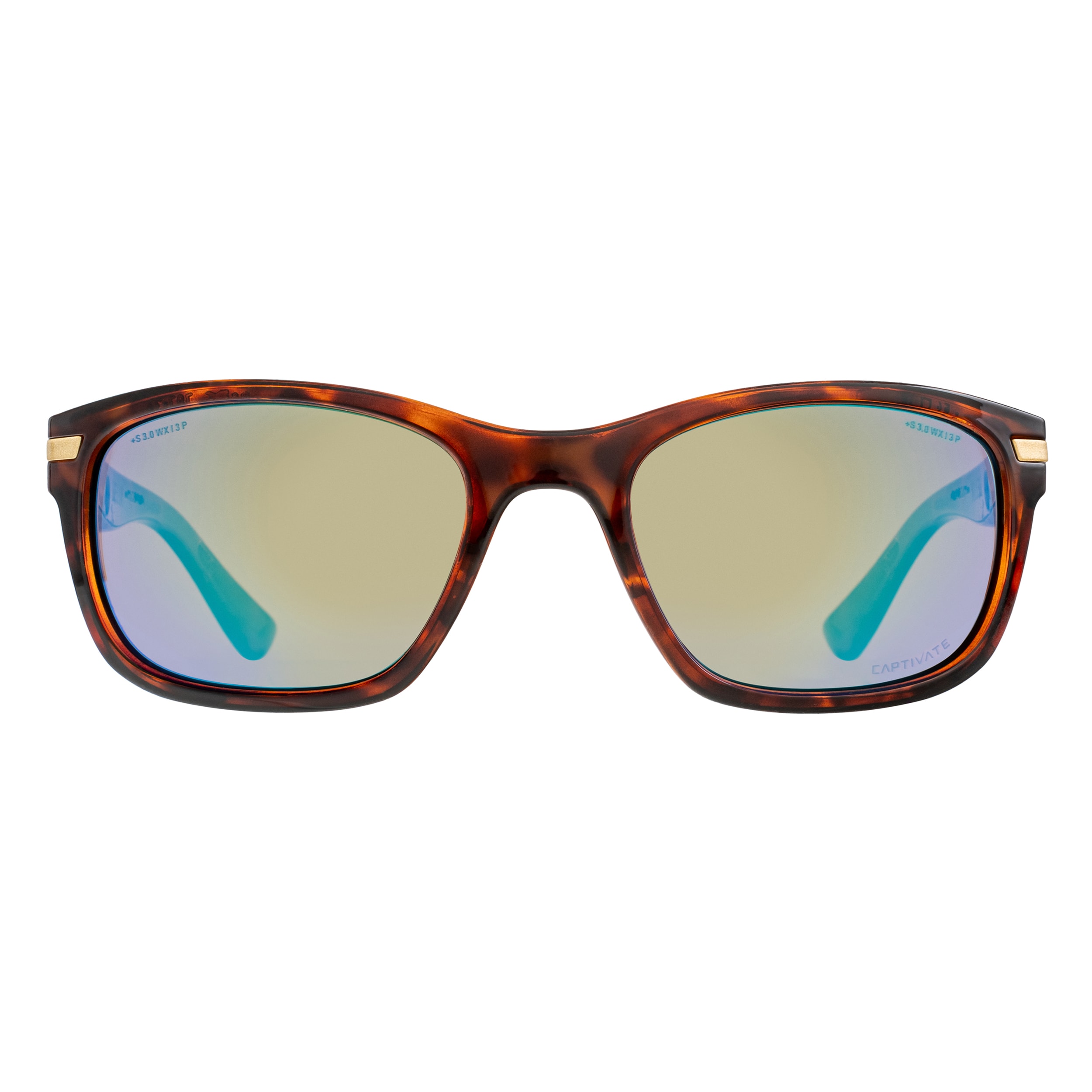 Taktické brýle Wiley X Helix – Captivate Polarized Green Mirror / Gloss Demi Brown