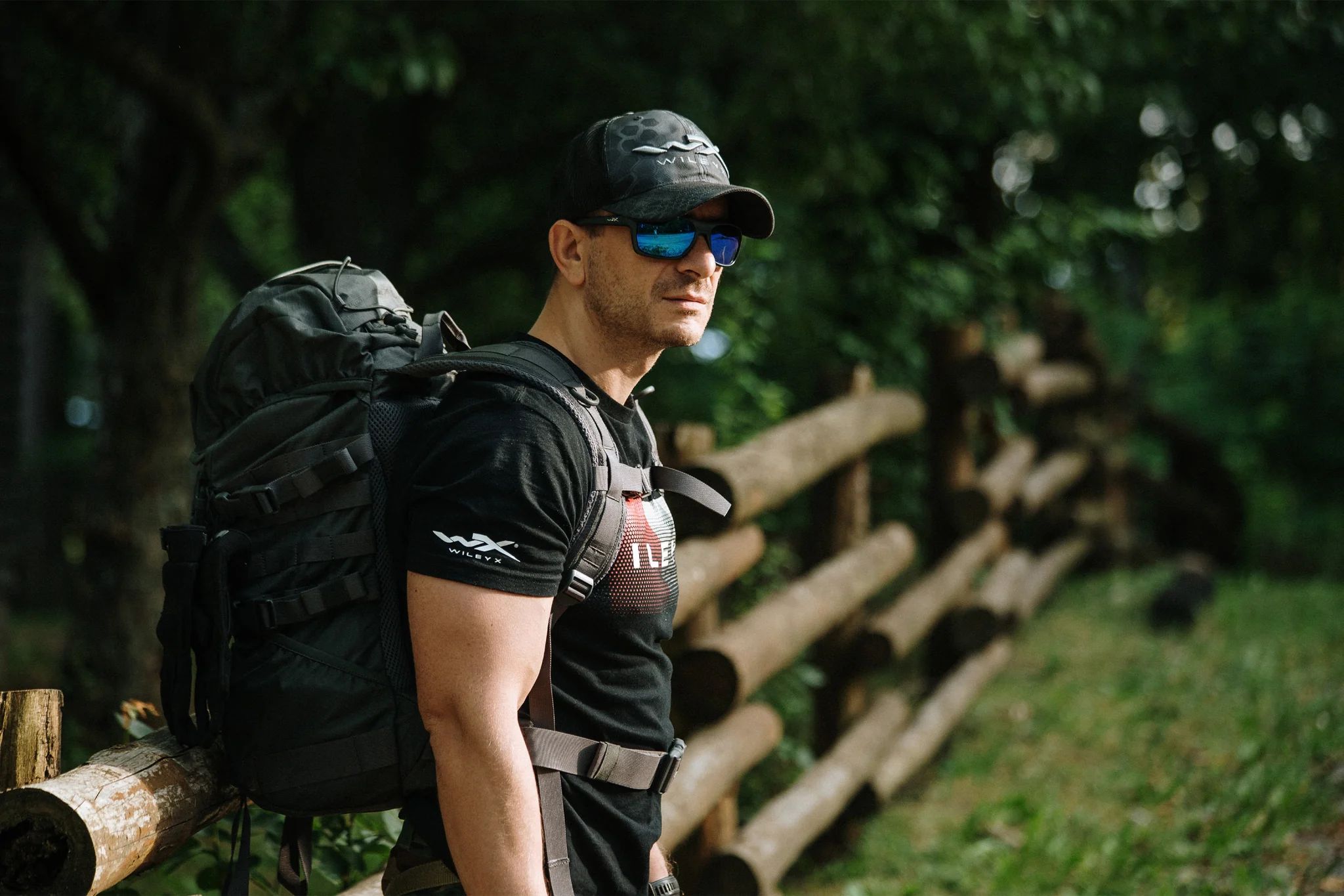 Taktické brýle Wiley X Contend – Captivate Polarized Blue Mirror / Matte Graphite