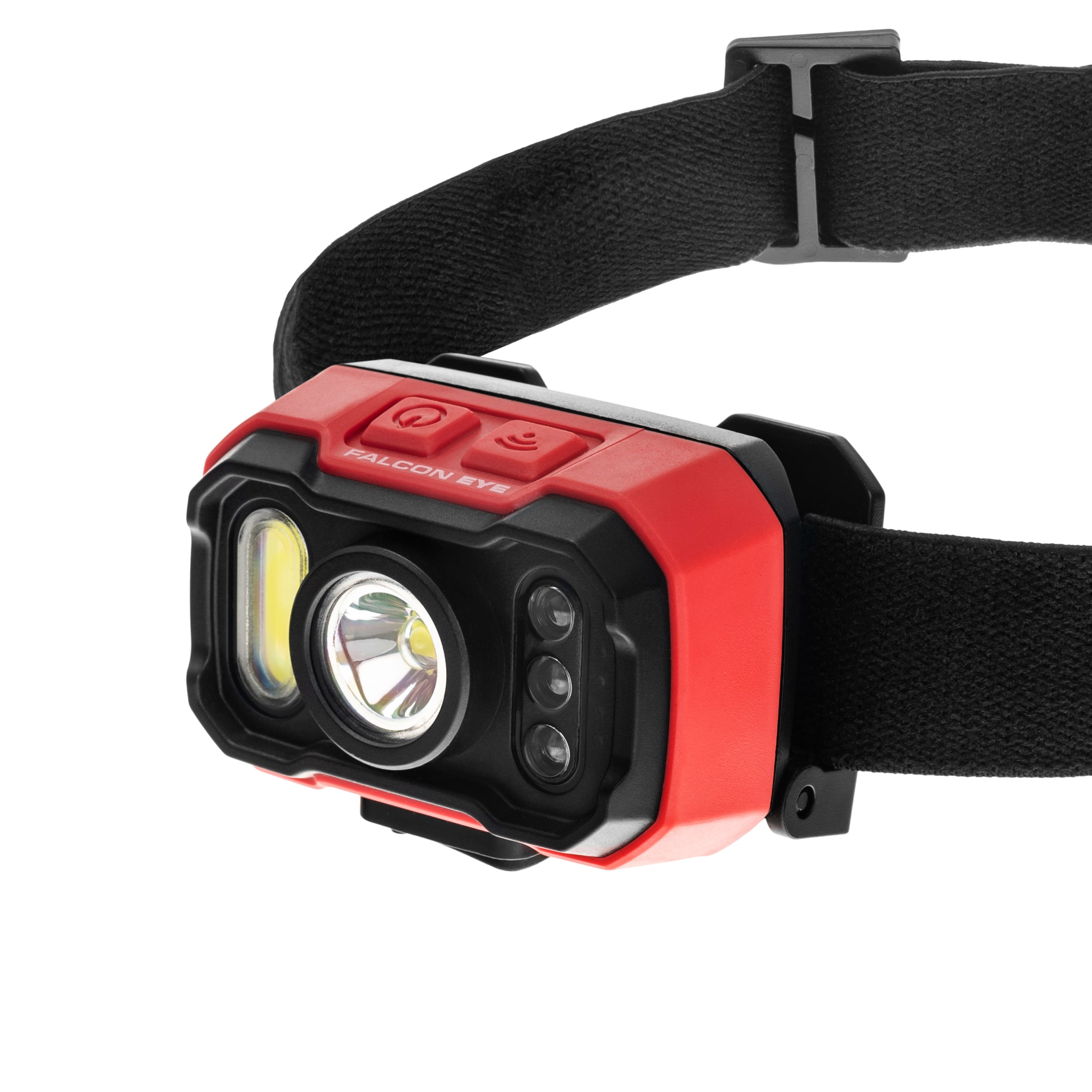 Sada svítilen Mactronic Falcon Eye - čelovka 900 lumenů + dílenská svítilna s funkcí powerbanky 500 lumenů
