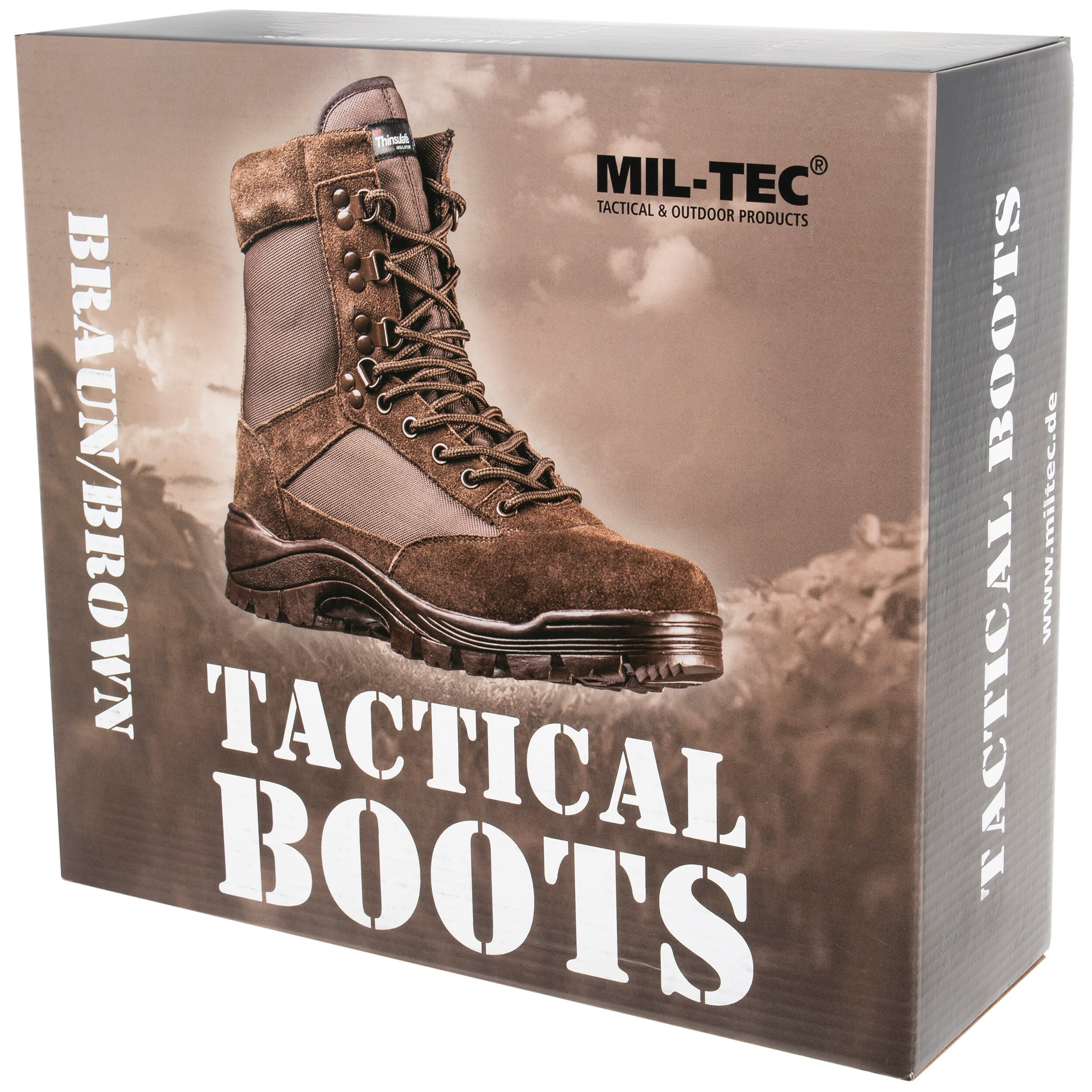 Boty Mil-Tec Tactical Boots - Brown
