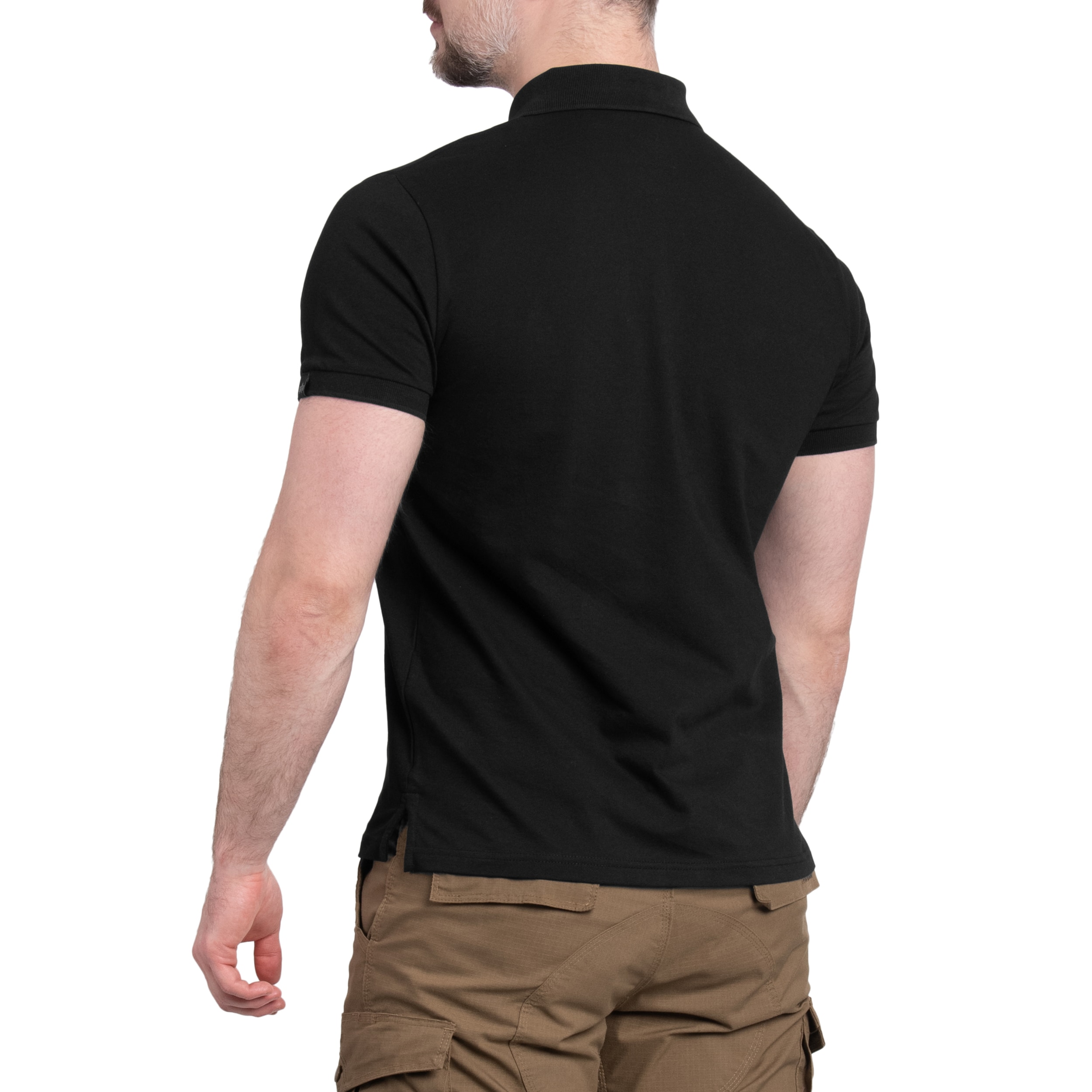 Polo tričko Alpha Industries X-Fit - Black