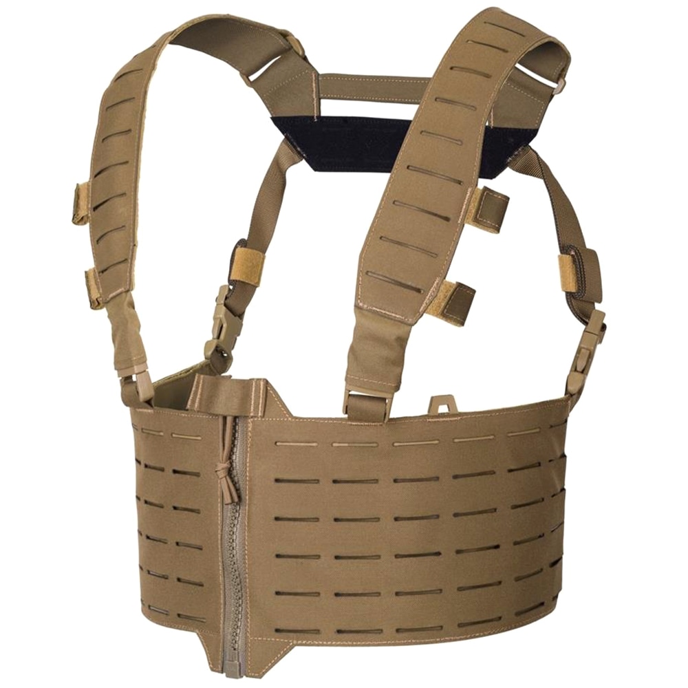Taktická vesta typu Chest Rig Direct Action Warwick Zip Front - Coyote Brown