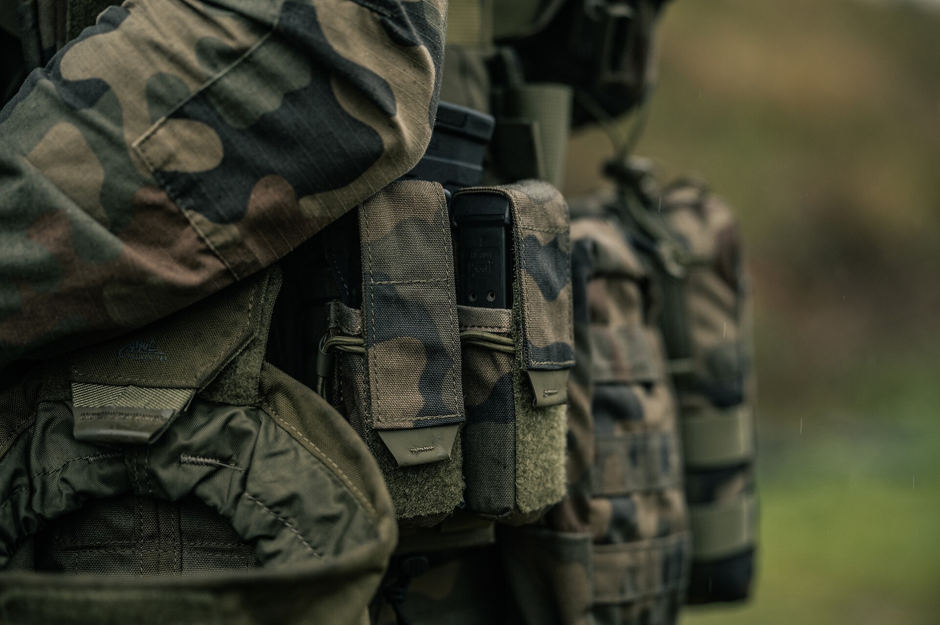 Sumka na zásobník pistole Helikon-Tex Pistol Magazine Pouch - wz.93 Pantera PL Woodland