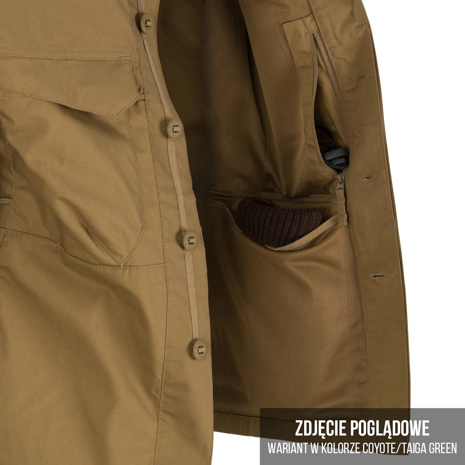 Košile Helikon-Tex Woodsman - Earth Brown/Black