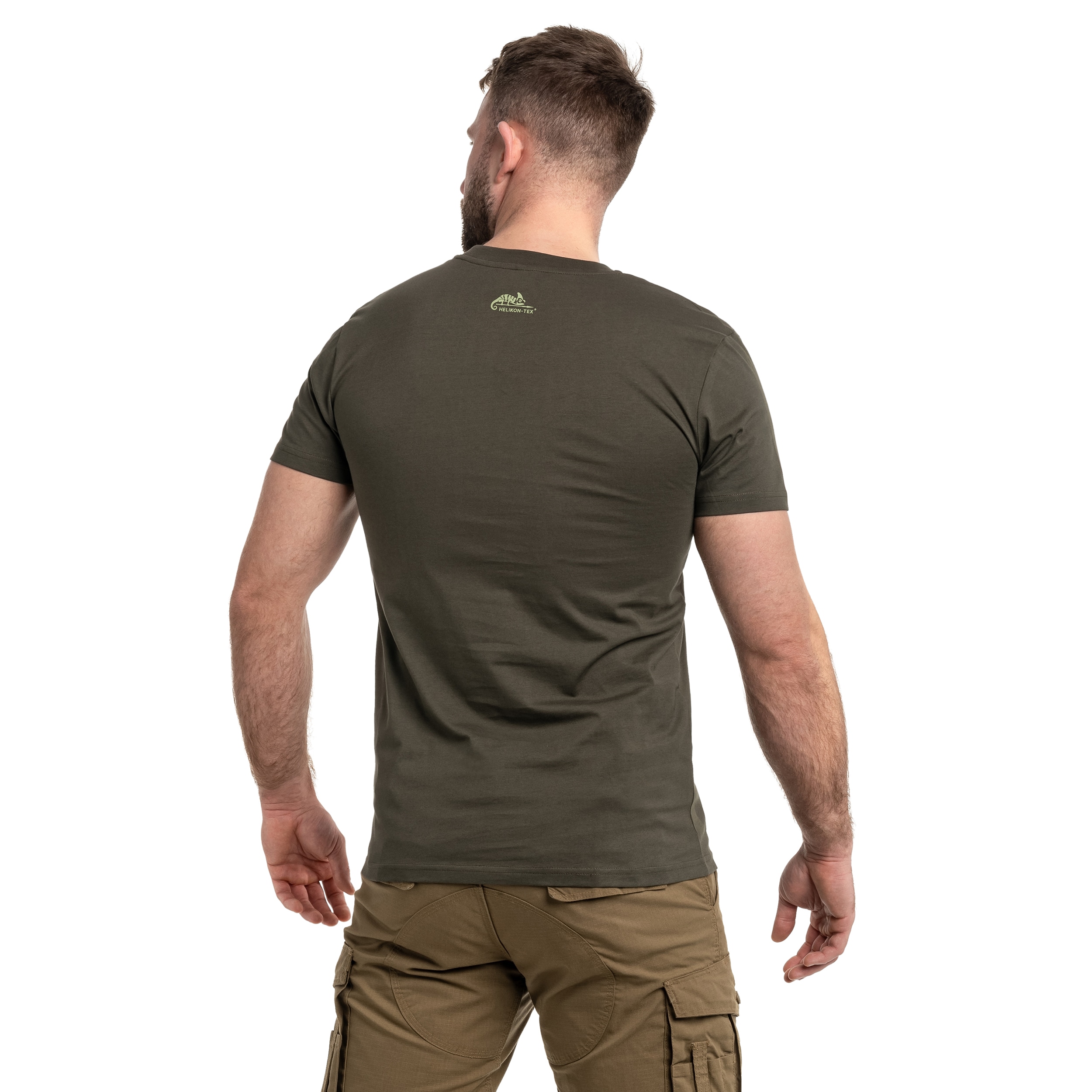 Tričko Helikon-Tex Home Sweet Home - Taiga Green