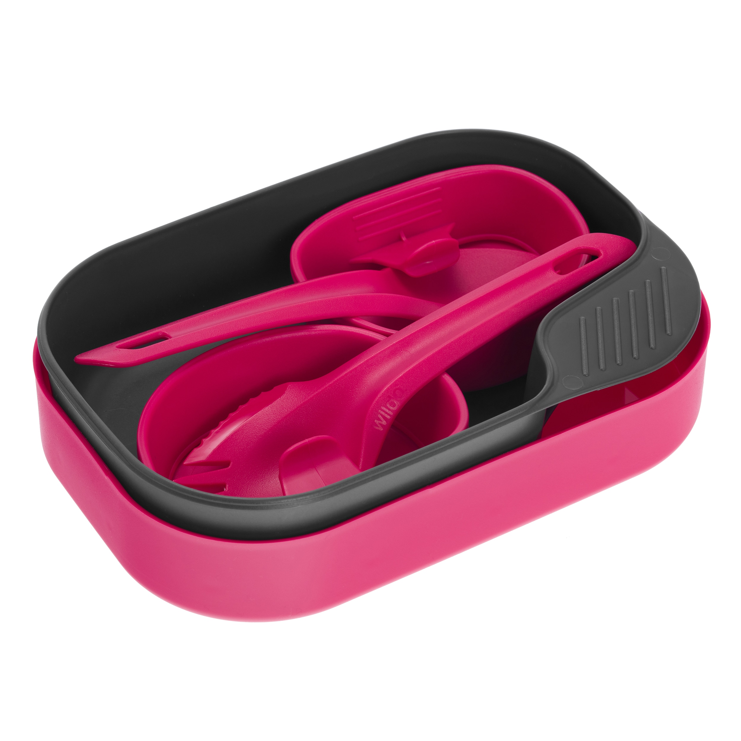 Turistická sada Wildo Camp-A-Box Duo Light Green - Raspberry