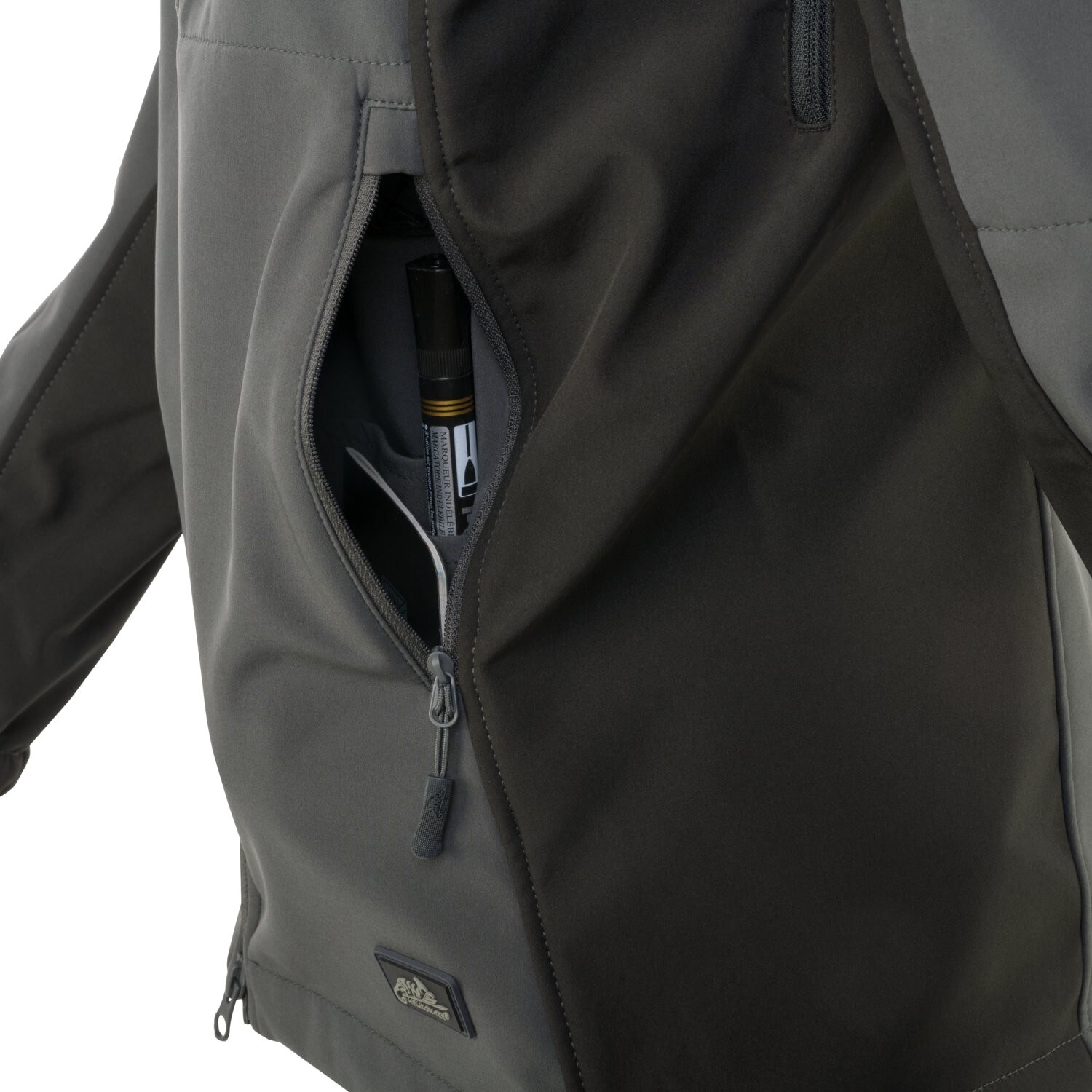 Dámská bunda Helikon-Tex Gunfighter Softshell - Shadow Grey/Black