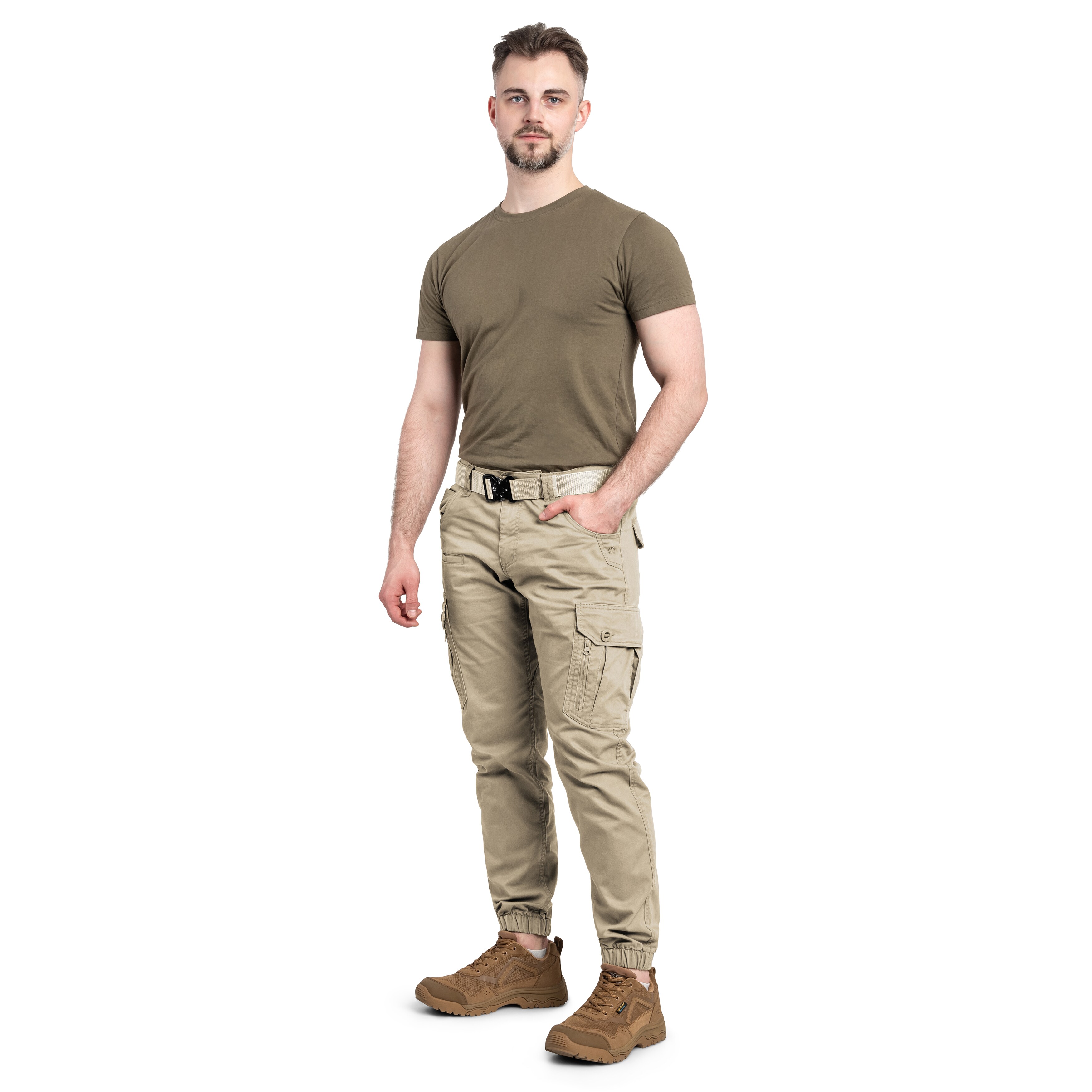 Kalhoty Pentagon Invictus Tactical Joggers – Khaki