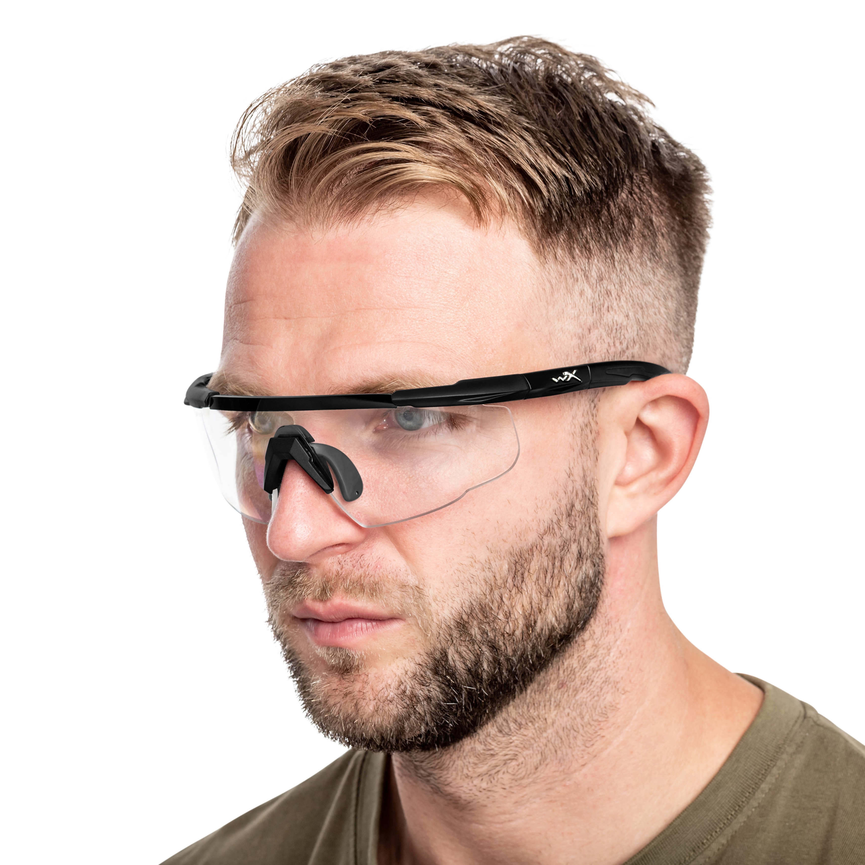 Taktické brýle Wiley X Saber Advanced Set 3in1 – Matte Black