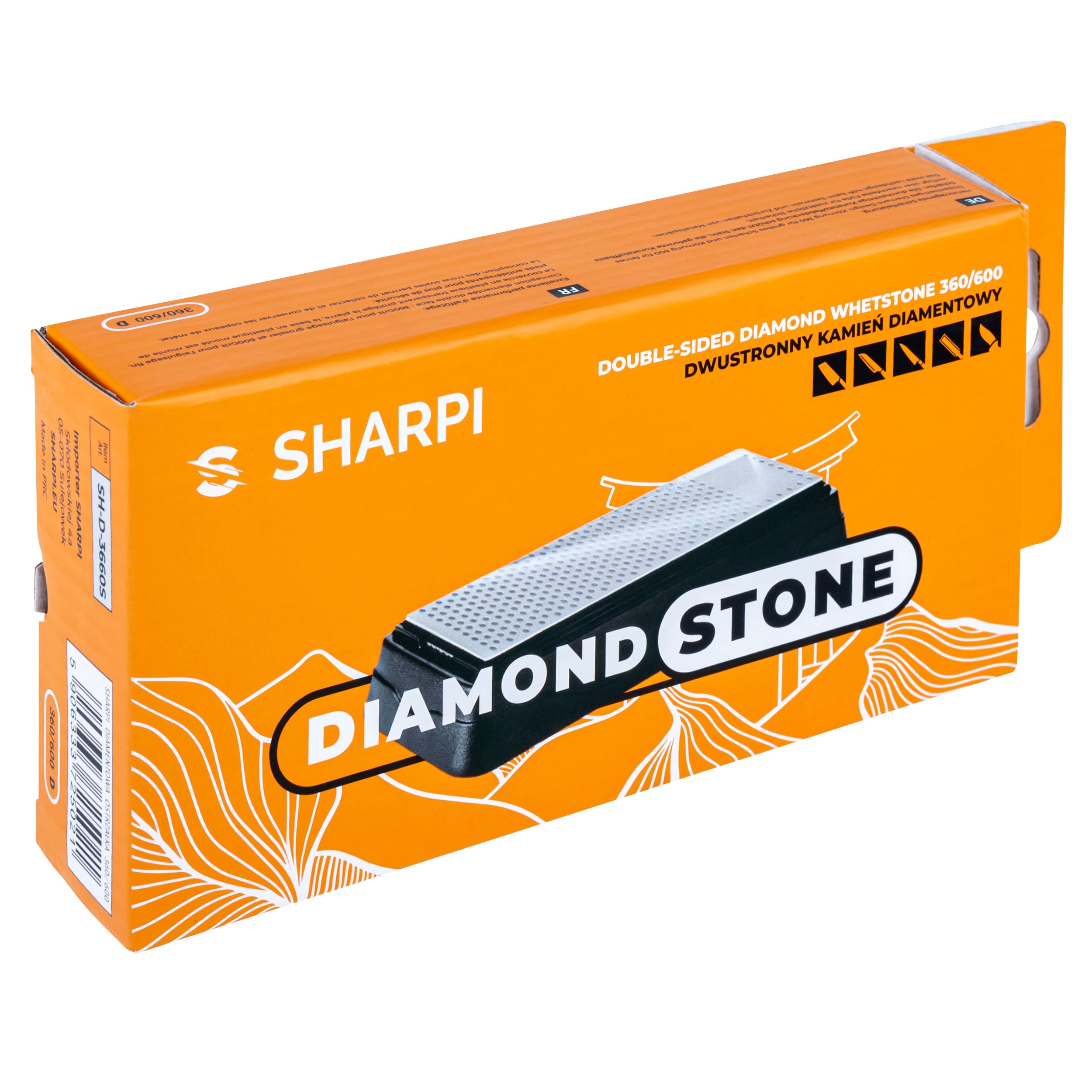 Diamantový brusný kámen Sharpi S – 360/600