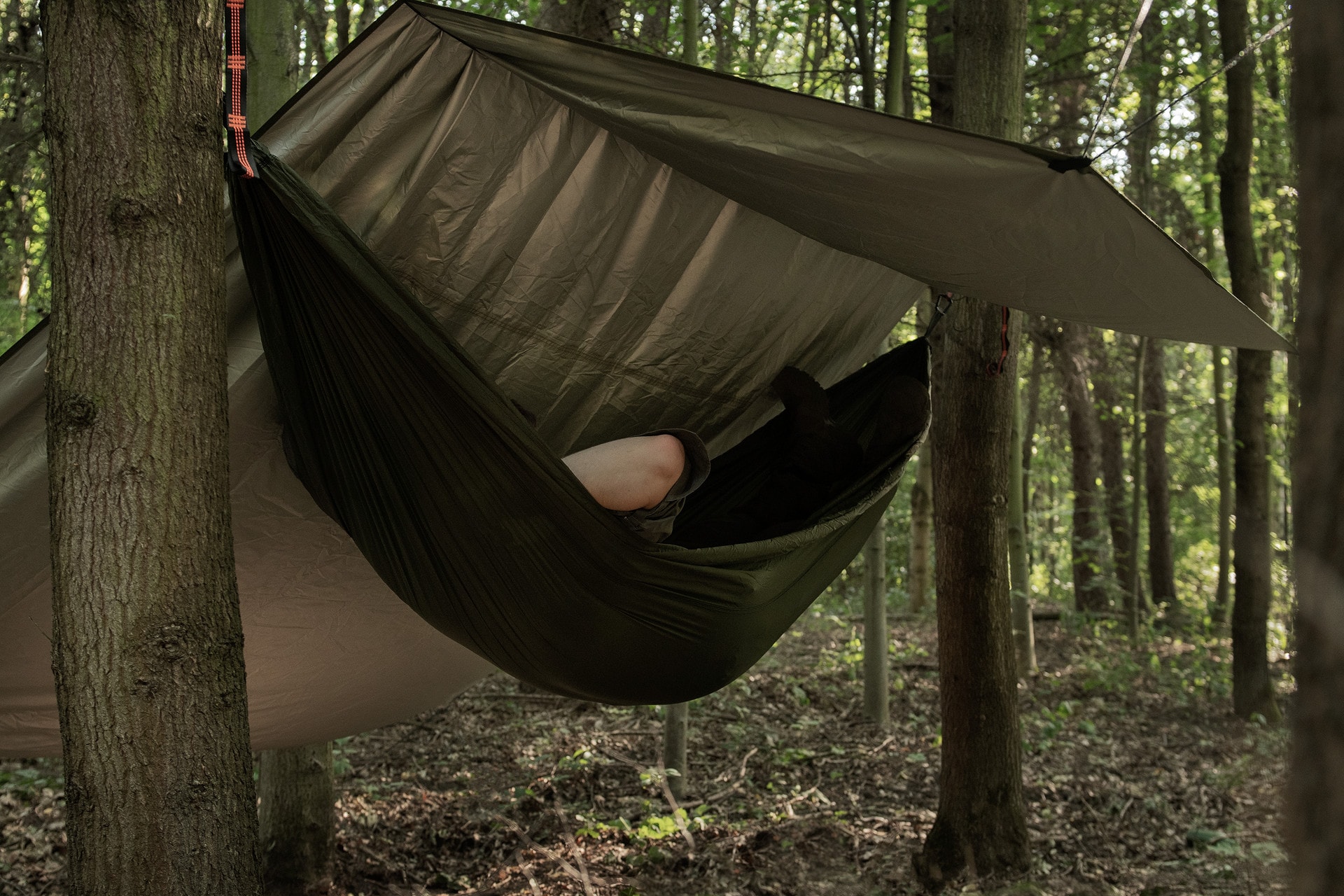 Houpací síť Badger Outdoor Forest - Olive