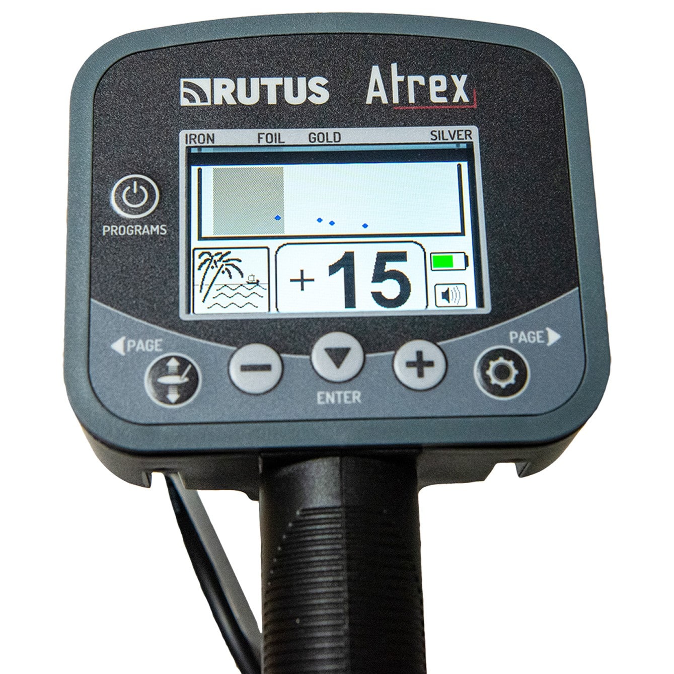 Detektor kovů Rutus Atrex DD28