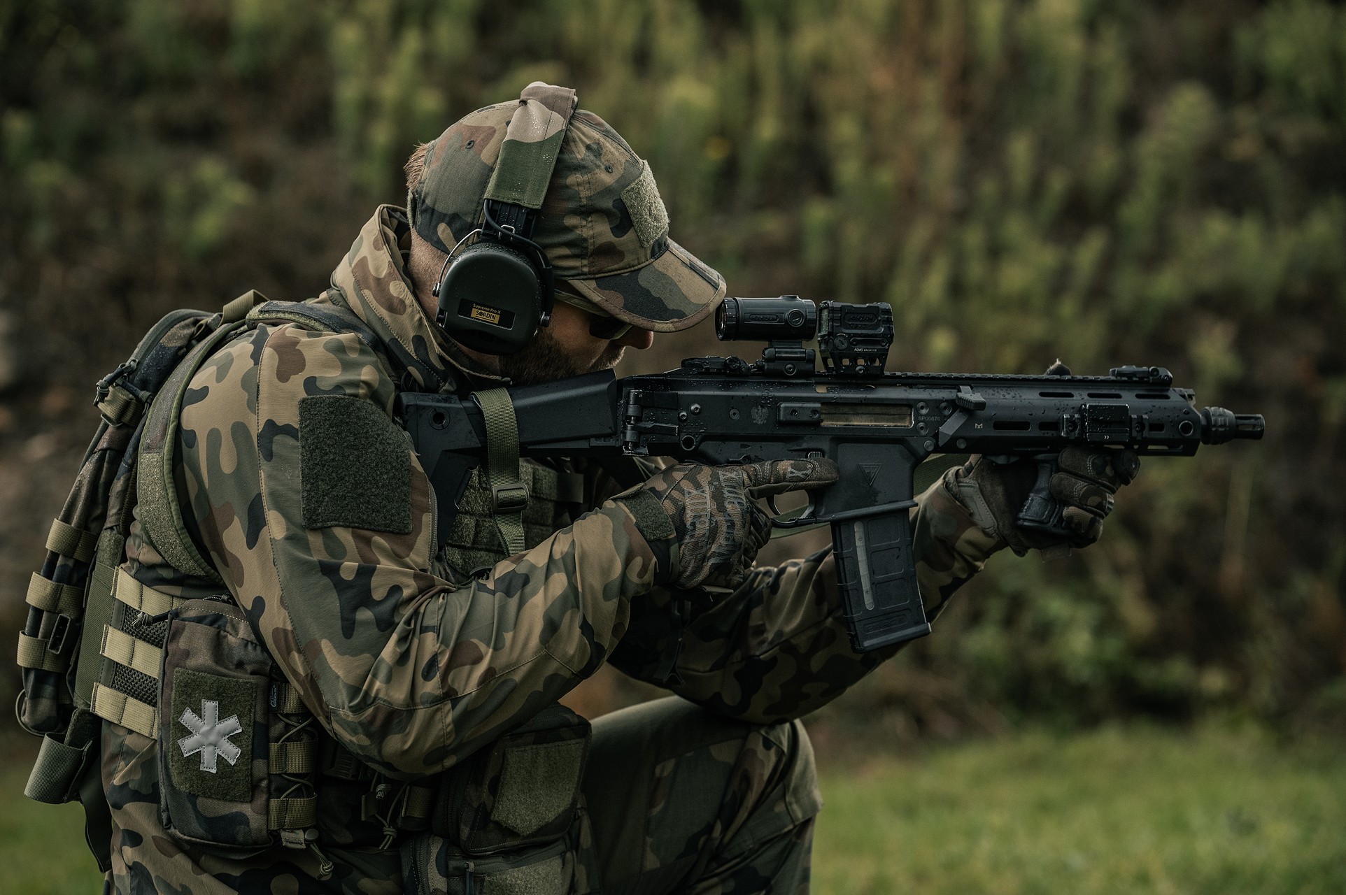 Aktivní chrániče sluchu Sordin Supreme Pro-X – Green