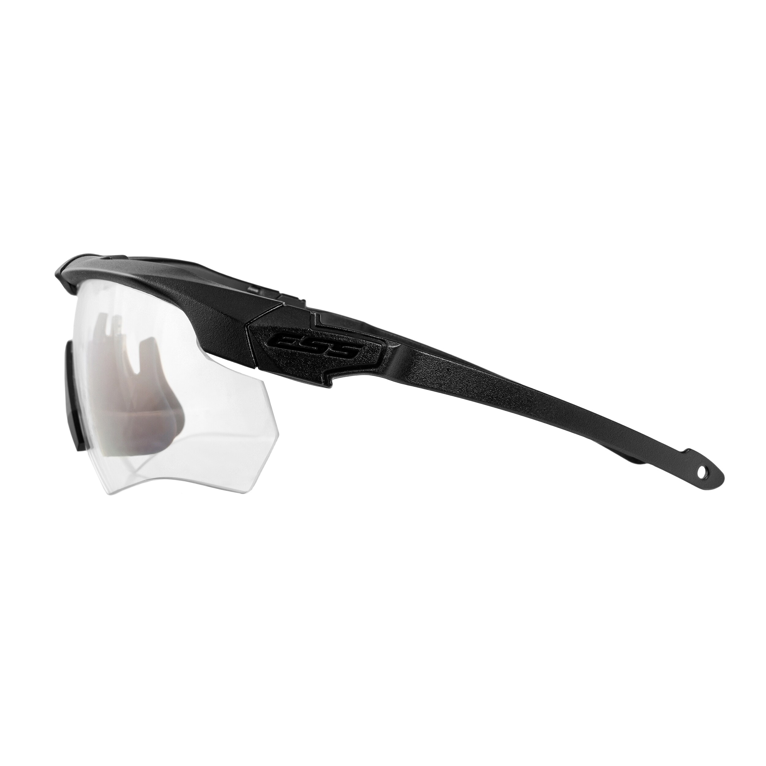 Taktické brýle ESS Crossbow Suppressor – 2X+ Black Frame Clear/Smoke Grey/Laser LPL-B (sada)