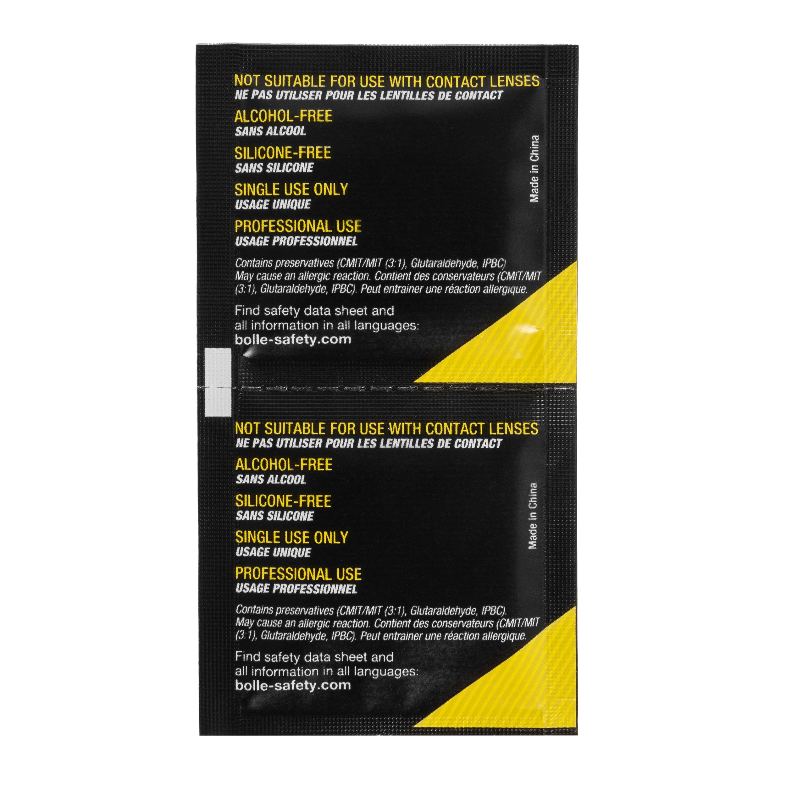 Kapesníčky Bolle na čištění optiky B-Clean - 100 ks