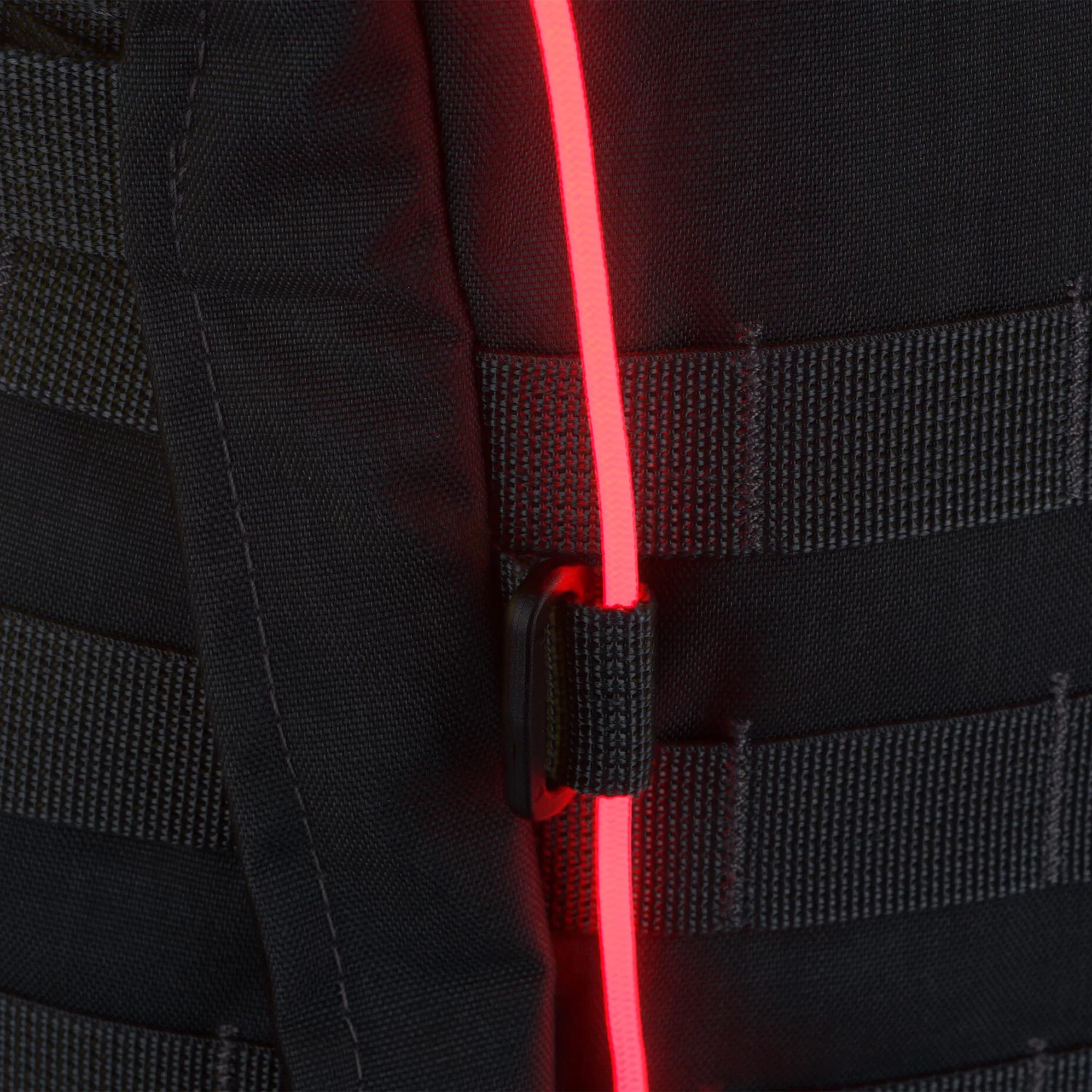 Signalizační osvětlení Wisport SunFibre Wearable Active Lighting Technology – Red