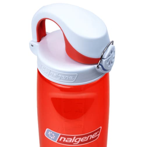 Láhev Nalgene On The Fly 710 ml - Coral/Frost Coral Cap