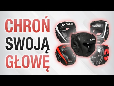 Boxerská přilba DBX Bushido tréninková/sparringová - černá/červená