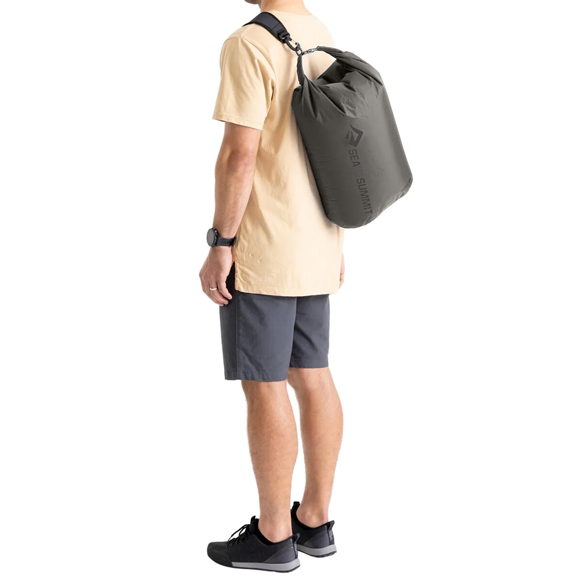 Vodotěsný vak Sea to Summit Lightweight Dry Bag 13 l - Olive Green