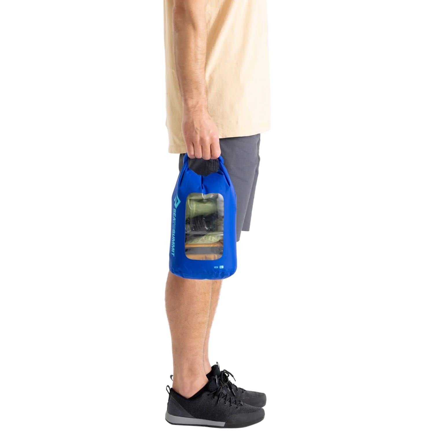 Vodotěsný vak Sea To Summit Lightweight Dry Bag View 13 l - Surf Blue