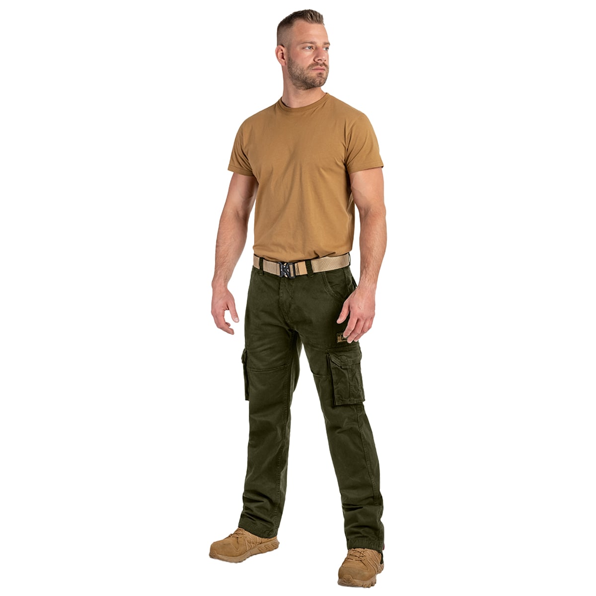 Kalhoty Alpha Industries Jet Pant – Dark Olive