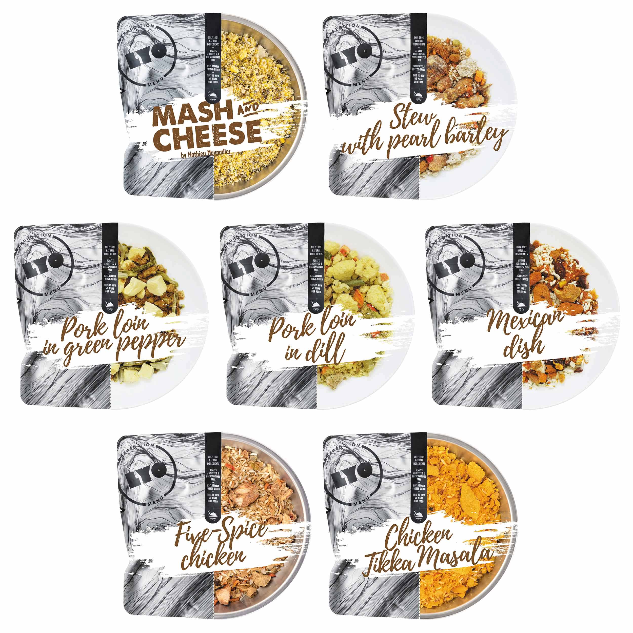 Lyofilizované jídlo LYOFOOD 14denní balíček potravin