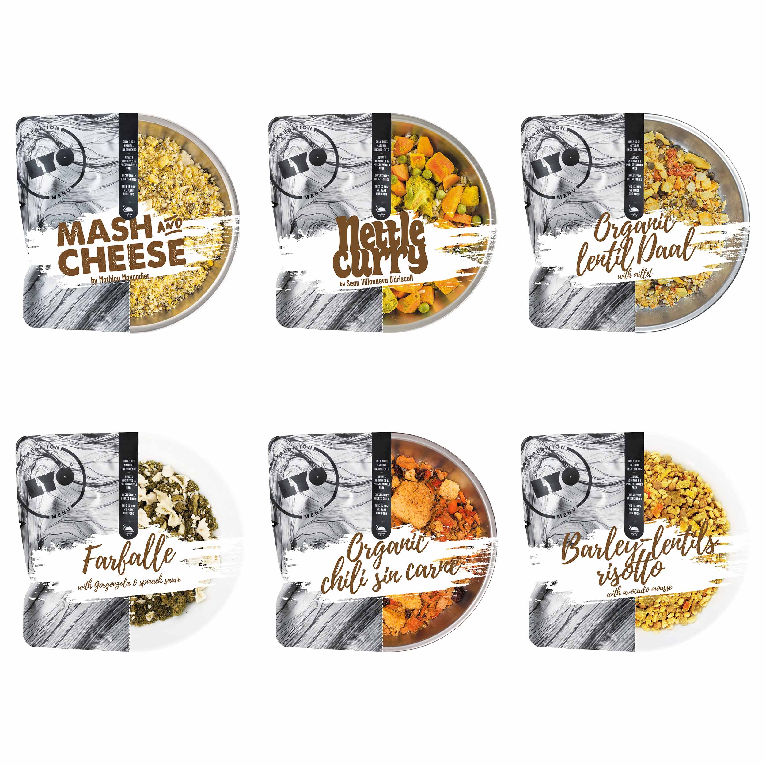 Lyofilizované jídlo LYOFOOD 10denní balíček potravin – vegetariánský