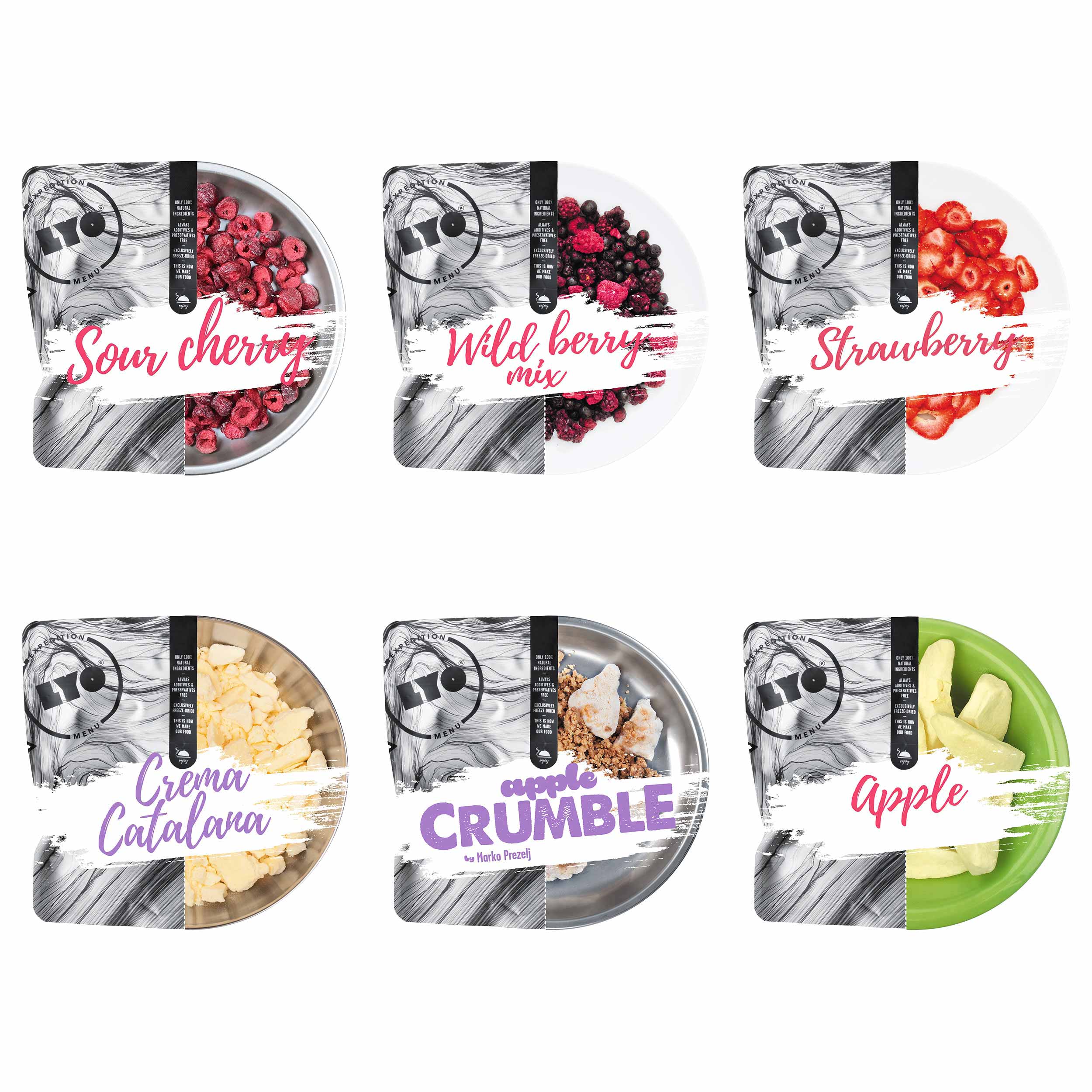 Lyofilizované jídlo LYOFOOD 10denní balíček potravin – vegetariánský