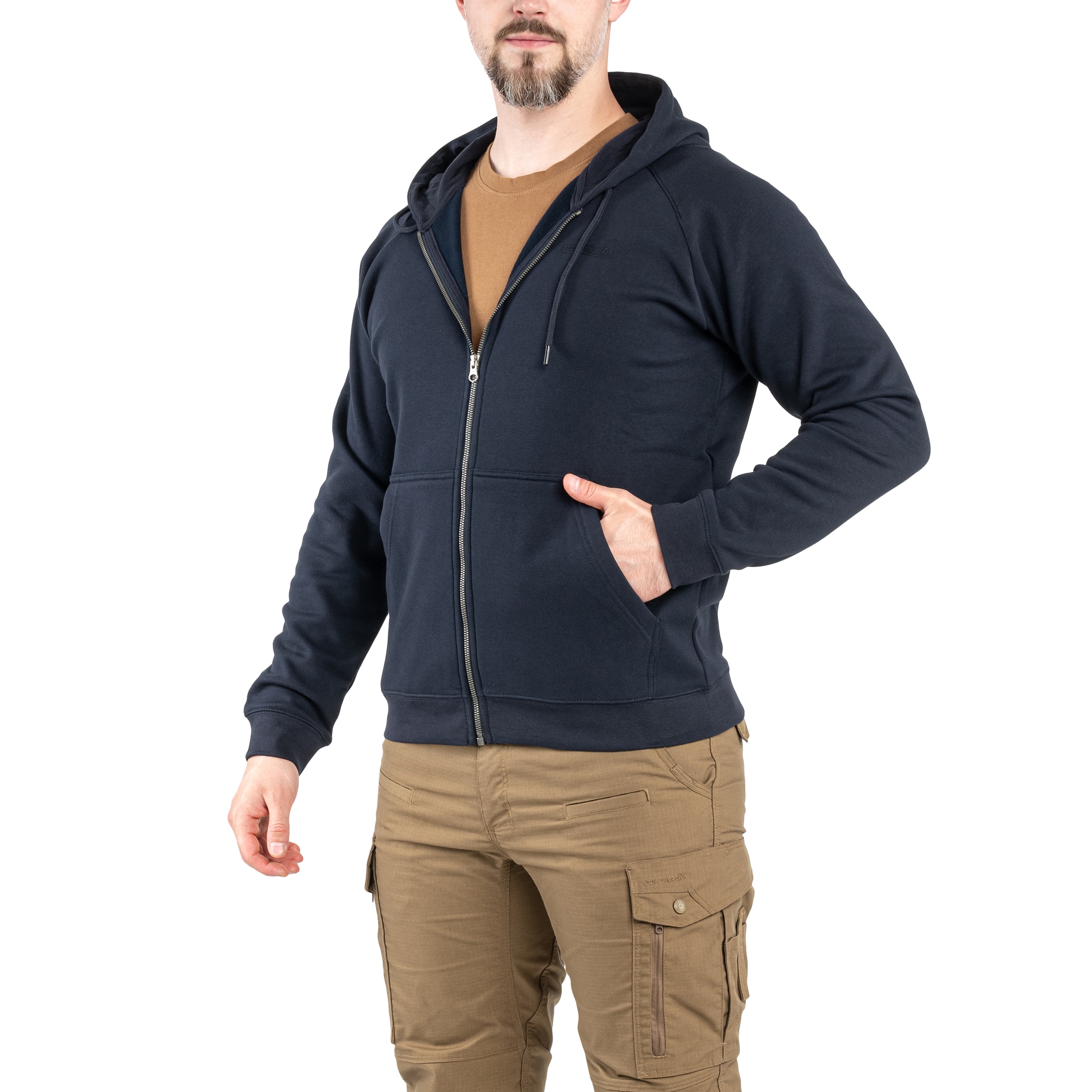 Mikina Pentagon Griffin Hood – Midnight Blue