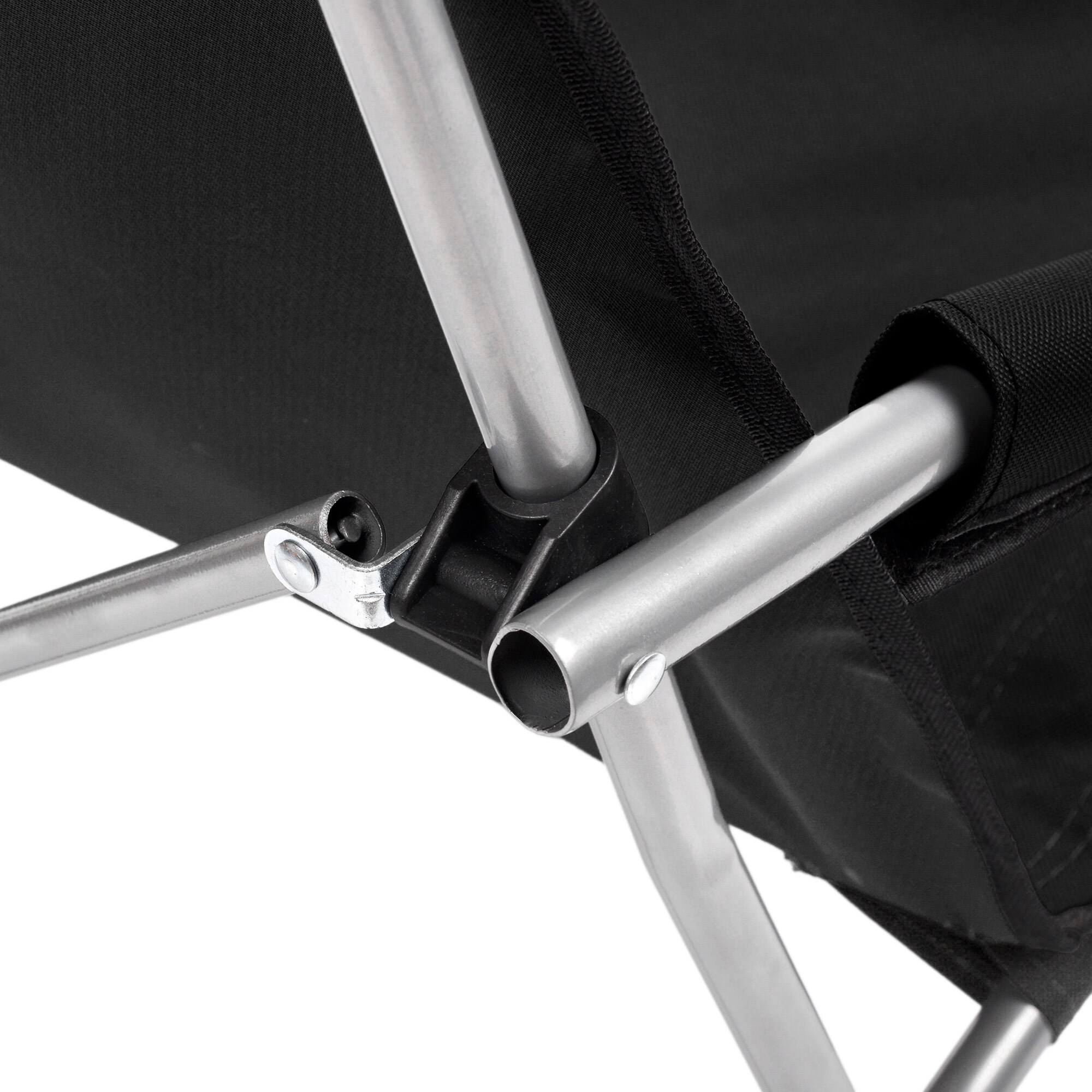 Plážové lehátko Meteor Coast - černé