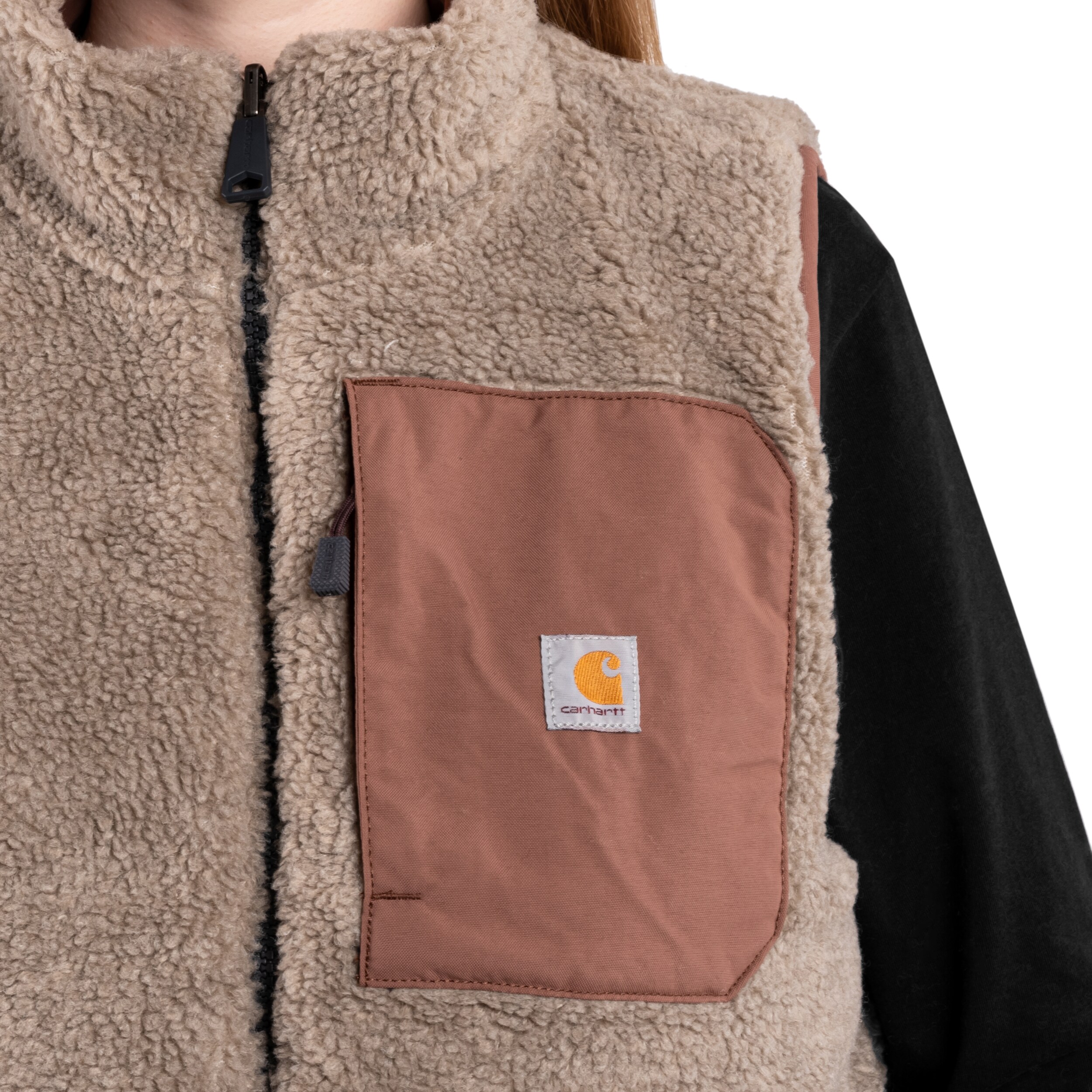 Dámský bezrukávník Carhartt Montana Relaxed Fit Insulated Vest – Nutmeg