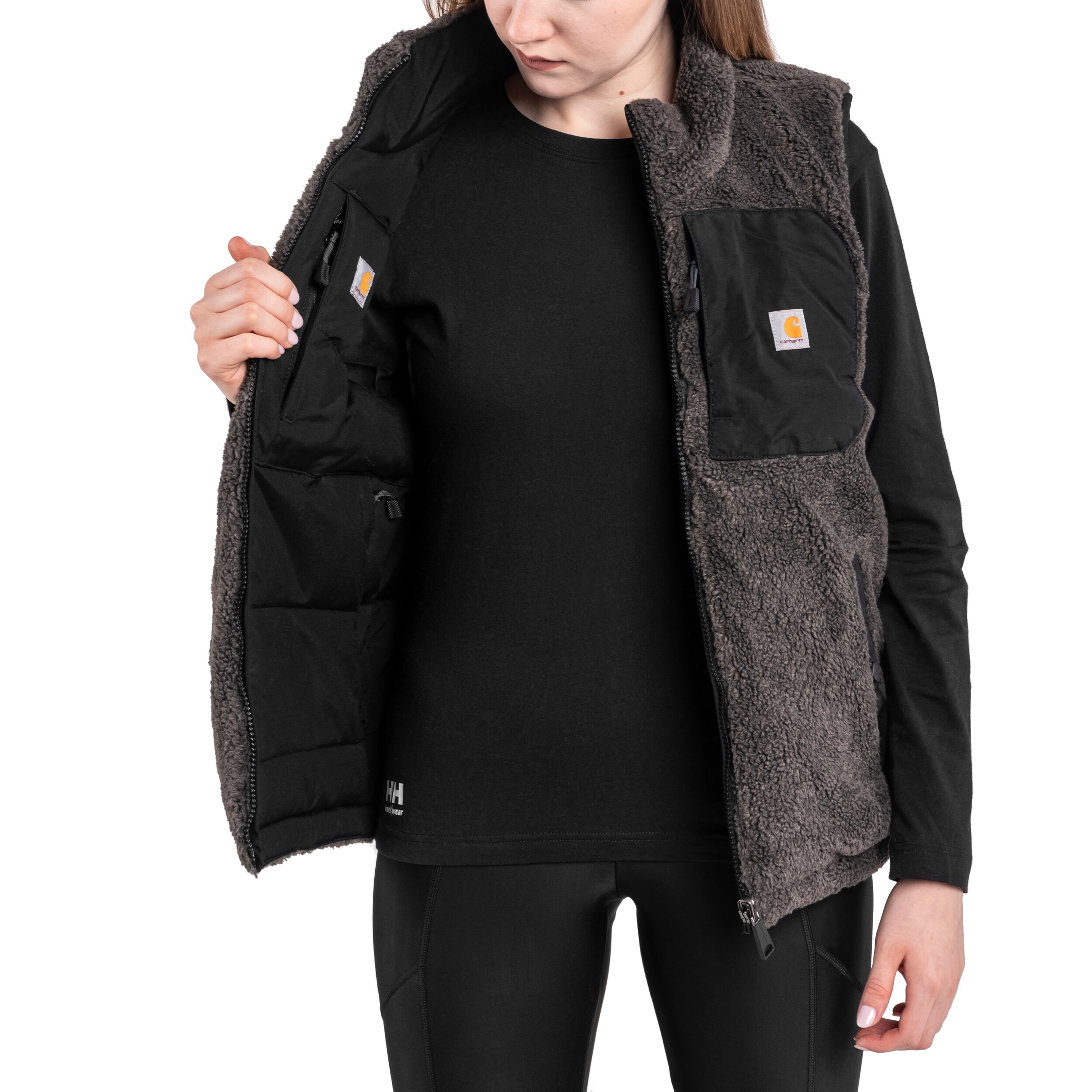 Dámský bezrukávník Carhartt Montana Relaxed Fit Insulated Vest – Black