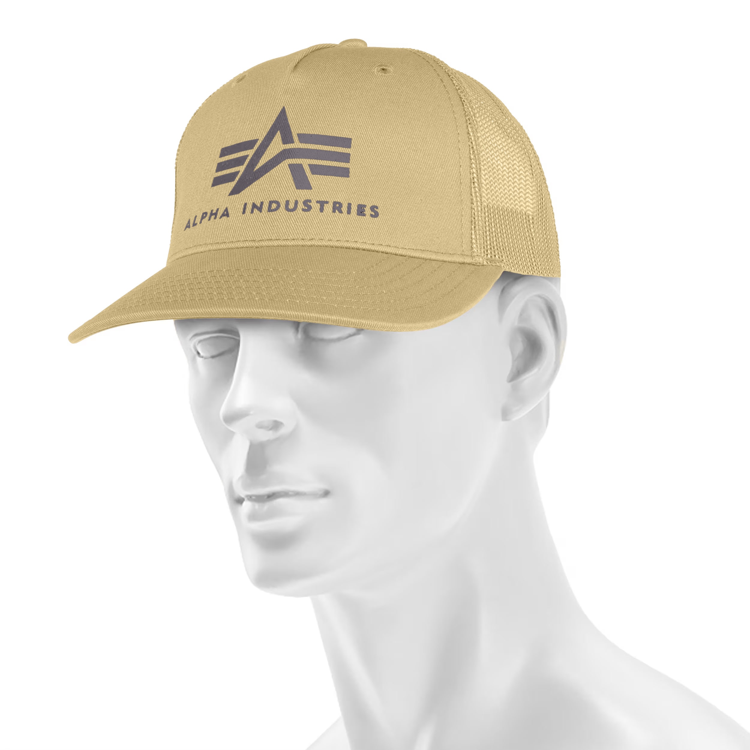 Kšiltovka Alpha Industries Basic Trucker Cap - Sand
