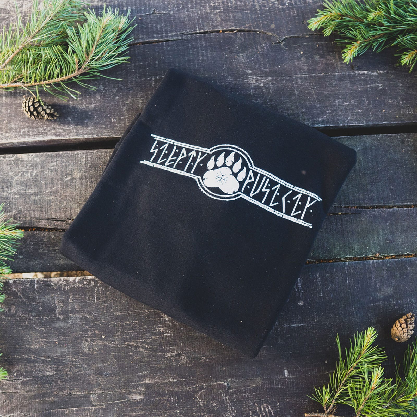 Mikina TigerWood Szepty Puszczy - Black