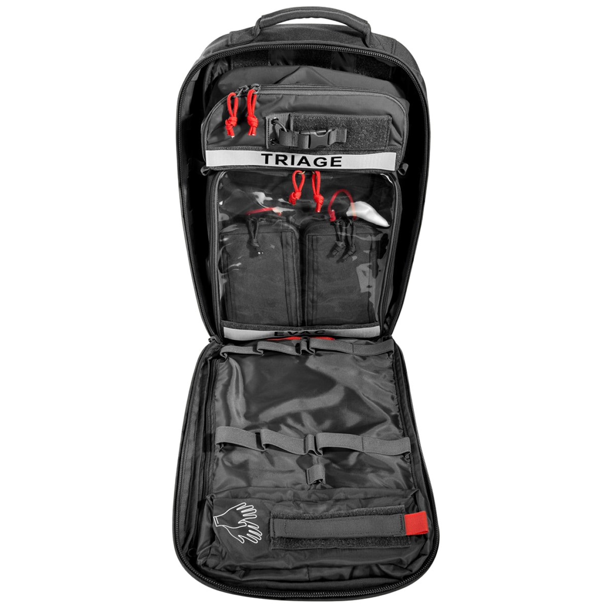 Lékařský batoh Tasmanian Tiger Medic Mascal Pack 19 l – Black