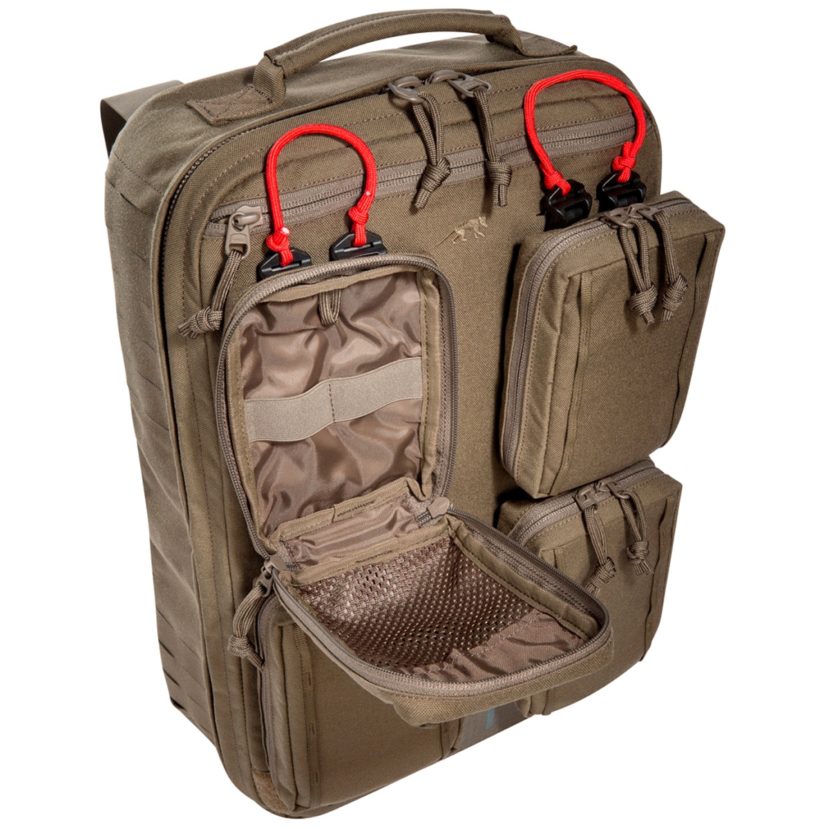 Lékařský batoh Tasmanian Tiger Medic Mascal Pack 19 l – Coyote Brown