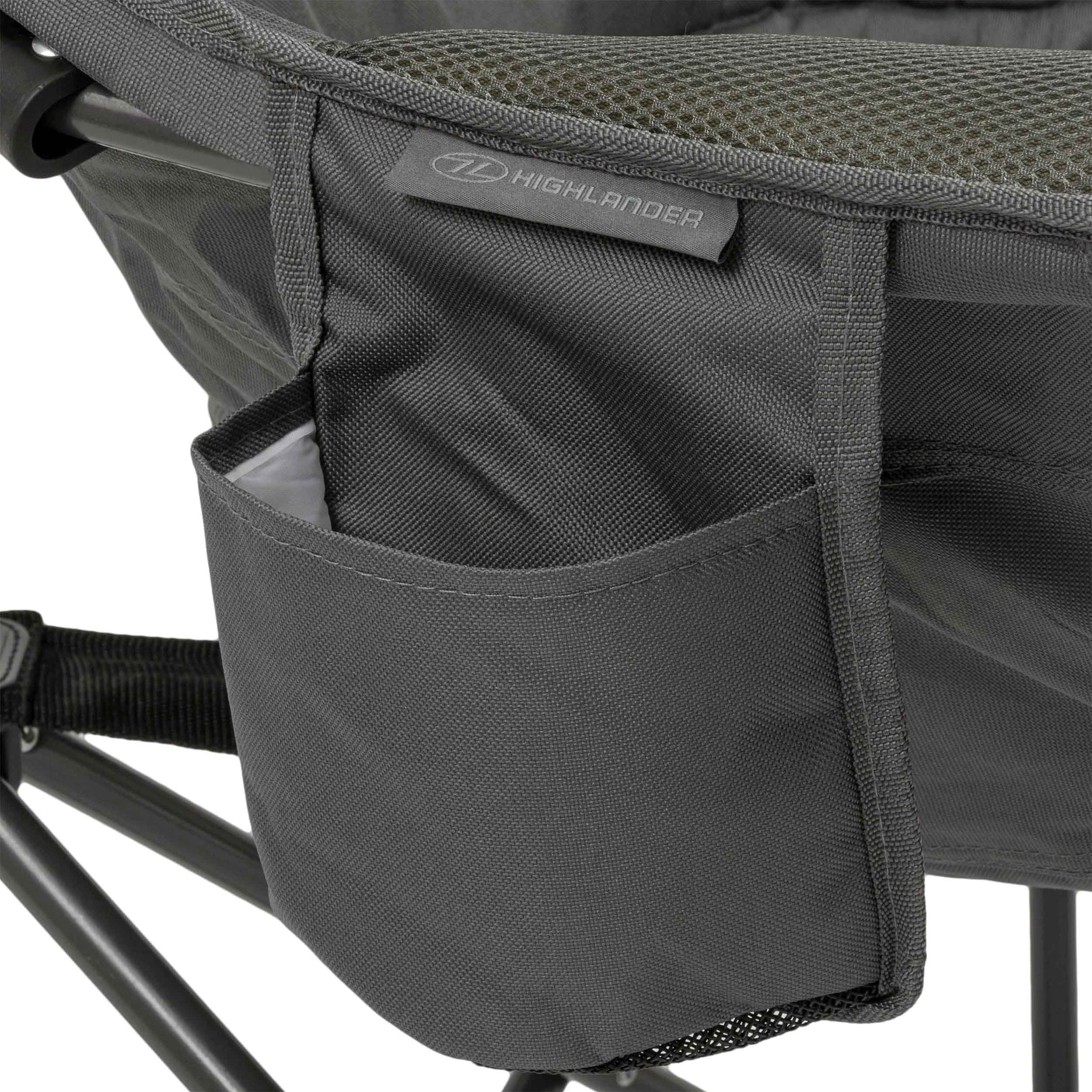 Turistické židle Highlander Balmoral - Charcoal