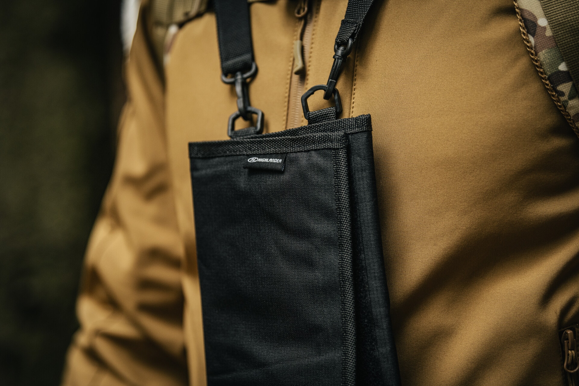 Mapník Highlander Forces Explorer Map Case - Black