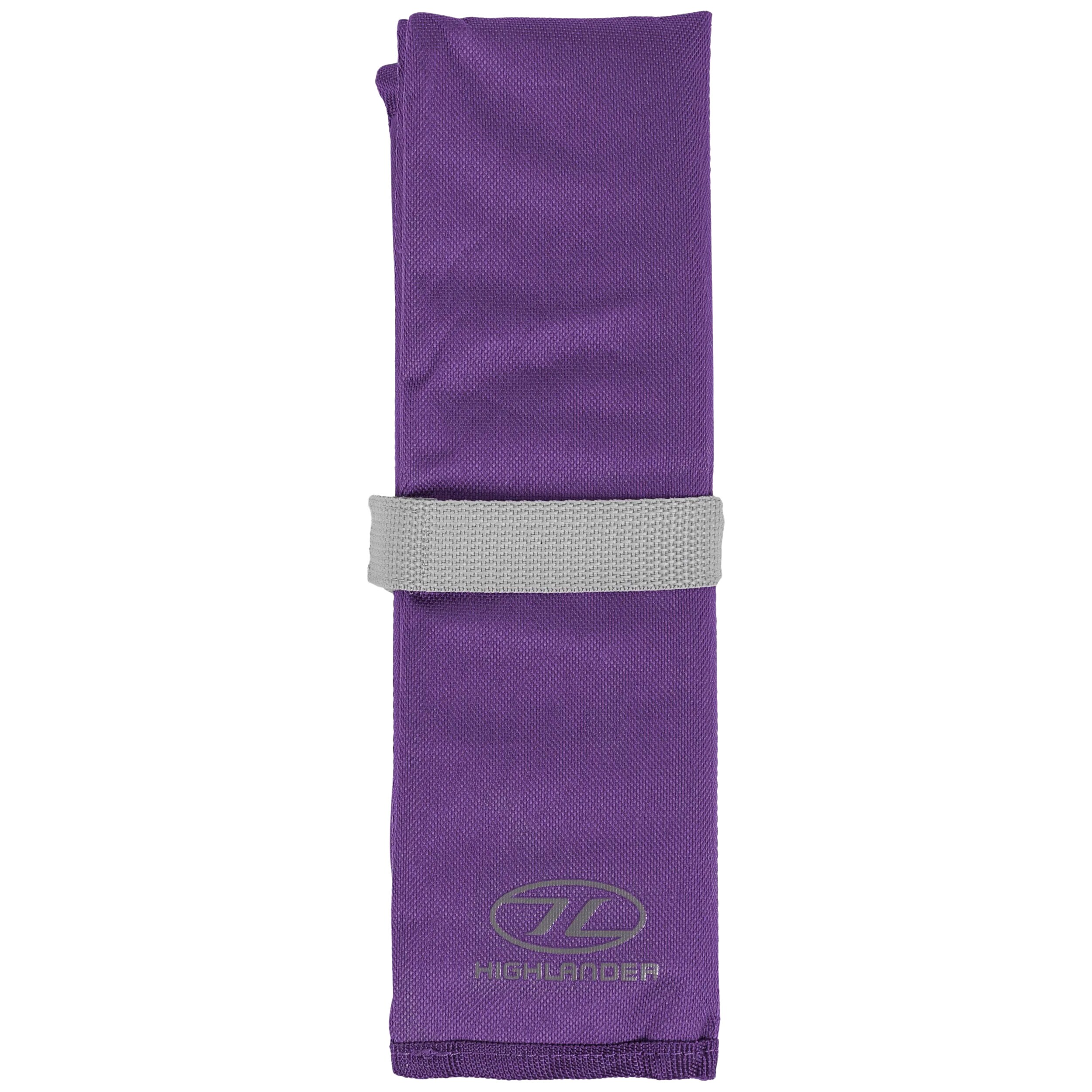 Skládací podložka Highlander Outdoor na sezení - Purple
